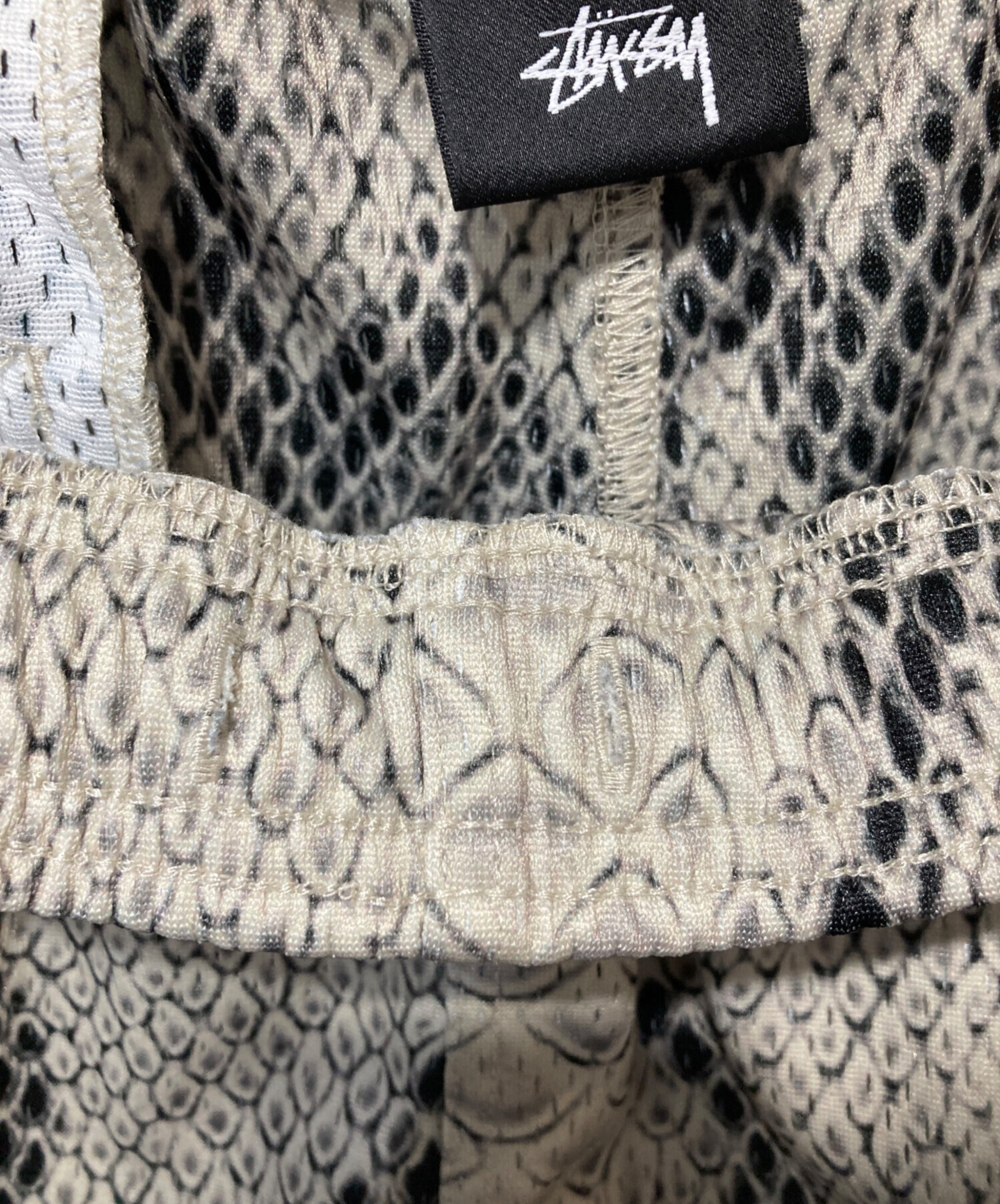 中古・古着通販】stussy (ステューシー) Mesh Short Basic Snake