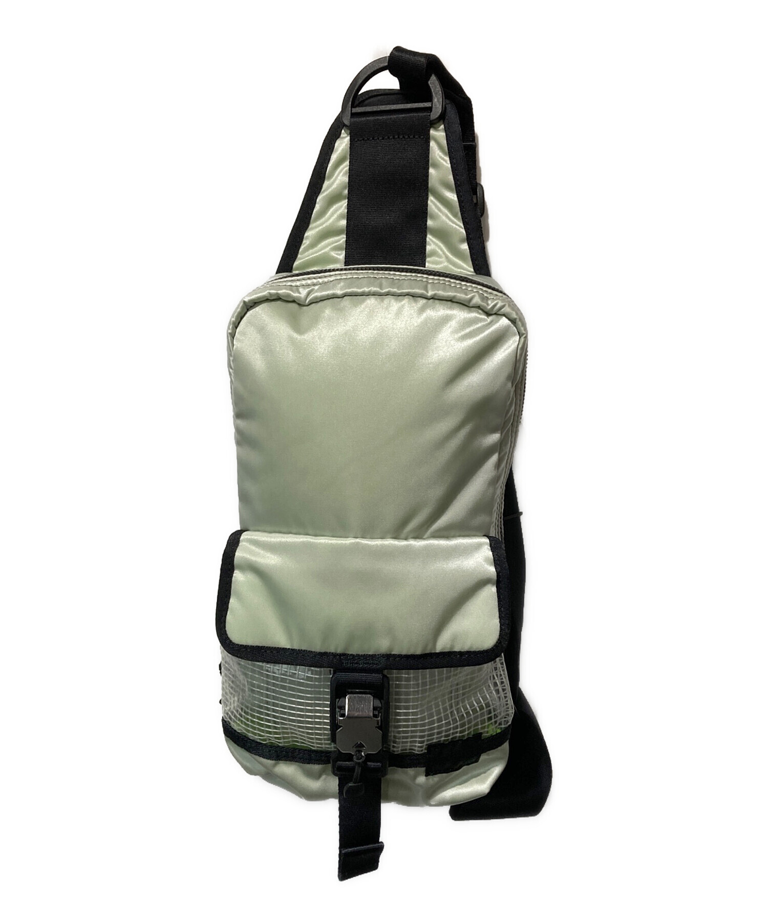 ショルダーバッグ BAL/PORTER FLGHT NYLON PVC POCKET SACOCH 中古・古着通販】BAL (バル) PORTER (ポーター) Flight Nylon PVC One