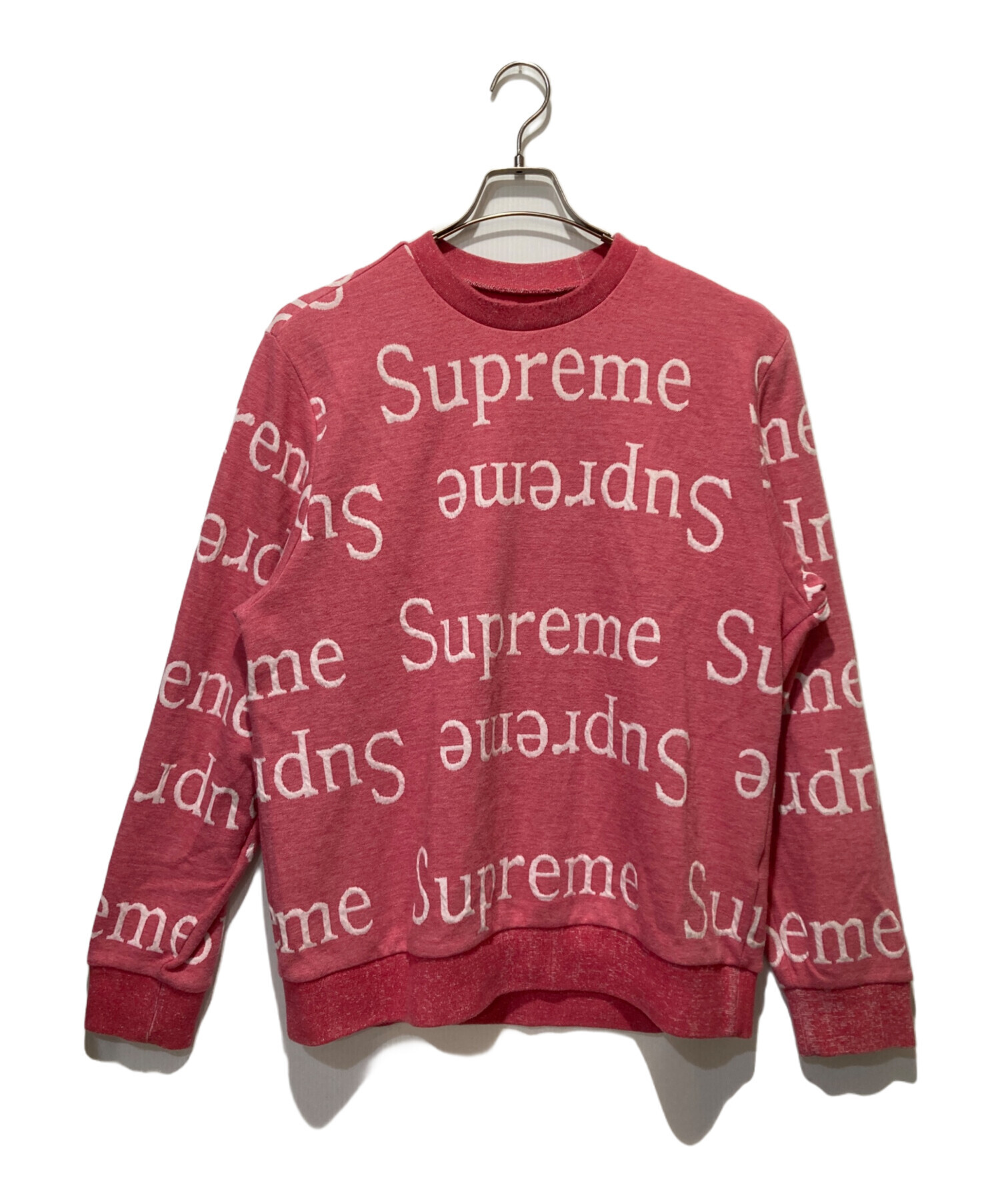 中古・古着通販】SUPREME (シュプリーム) Jacquard Logo Crewneckジャ