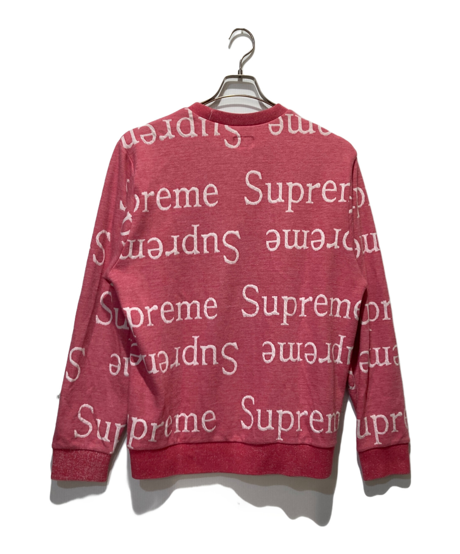 中古・古着通販】SUPREME (シュプリーム) Jacquard Logo Crewneckジャ