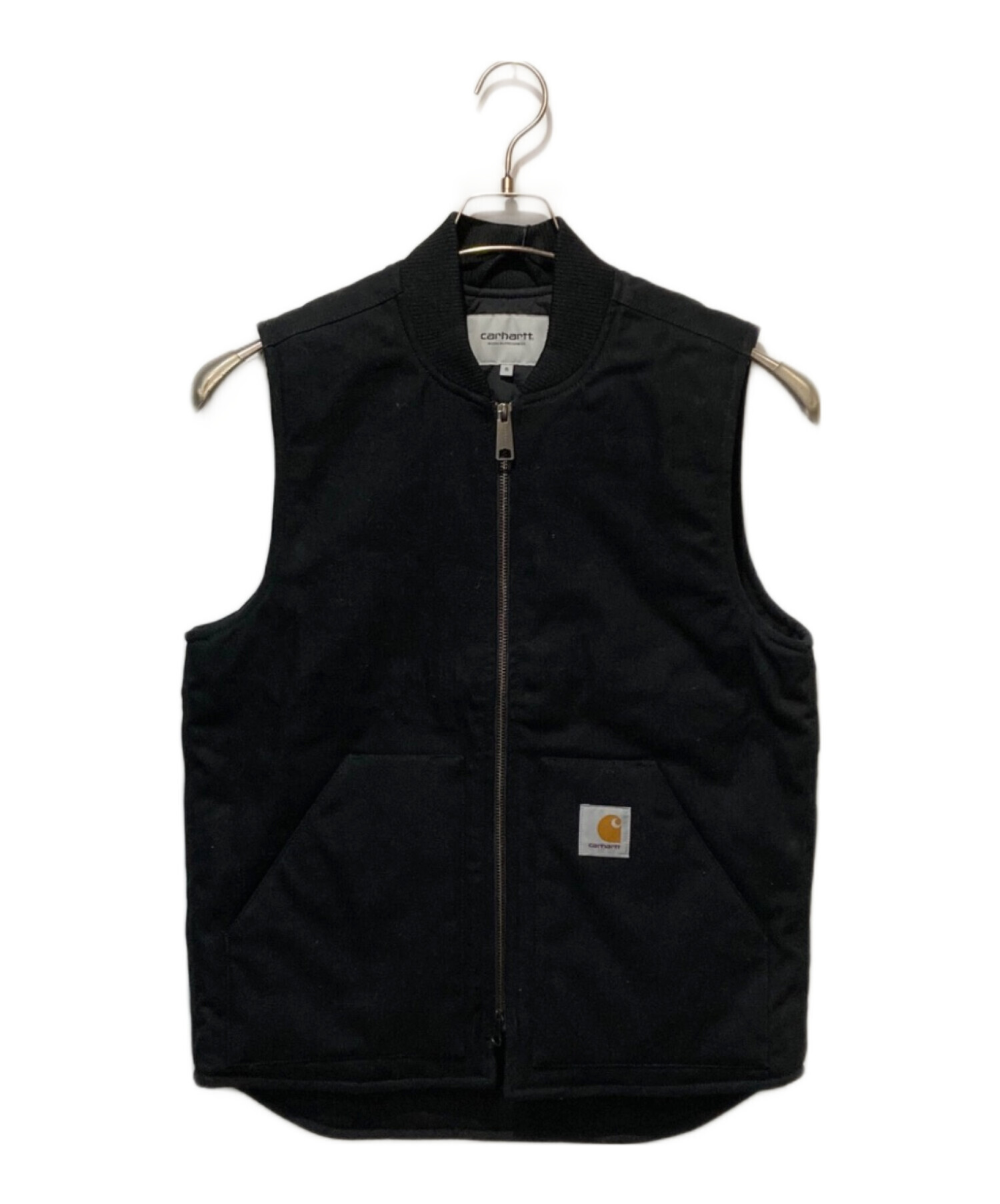 中古・古着通販】CarHartt (カーハート) ダックベスト ブラック サイズ