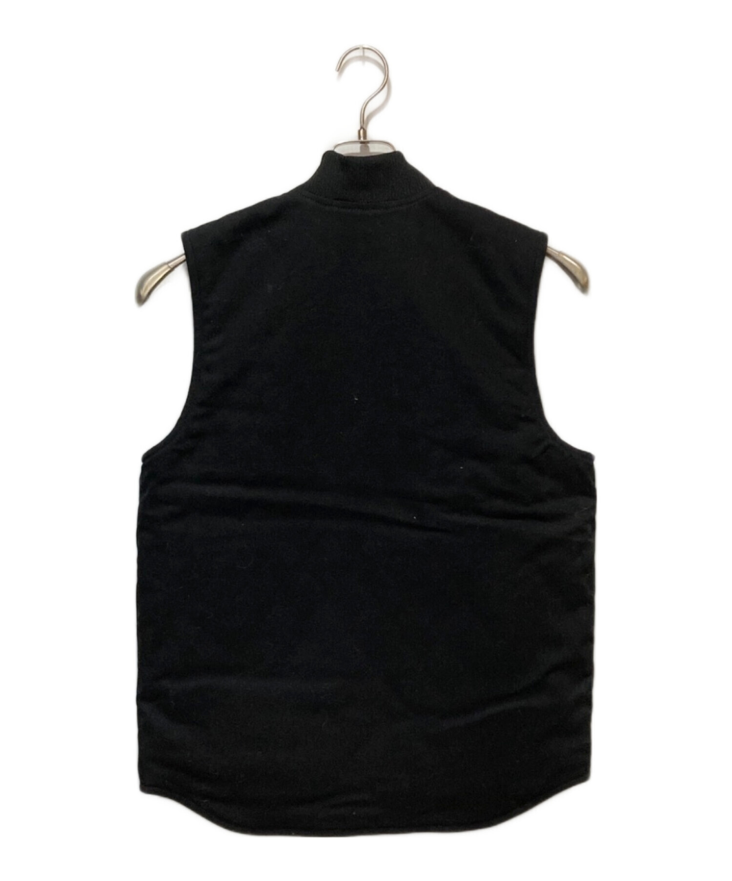 ぺ*ち様 カーハート ダックベスト ブラック Sサイズ 中古・古着通販】CarHartt (カーハート) ダックベスト ブラック サイズ