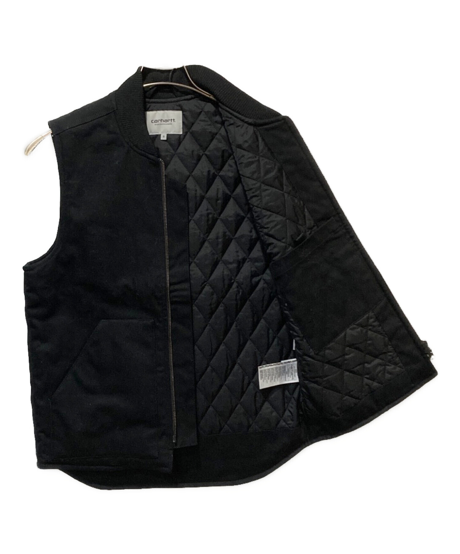Carhartt ダックベスト 希少カラー ブラック 古着 ジャケット 中古・古着通販】CarHartt (カーハート) ダックベスト ブラック サイズ