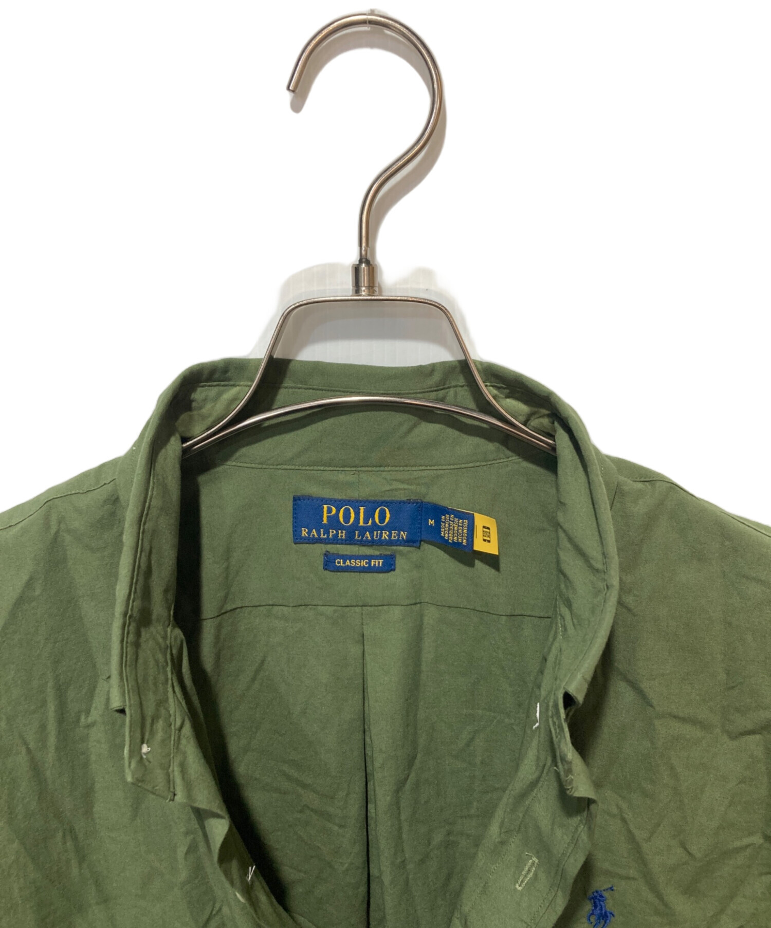 ✨超レア・ヴィンテージ✨Polo RalphLauren ボタンダウン半袖シャツ 中古・古着通販】POLO RALPH LAUREN (ポロ・ラルフローレン) ボタン