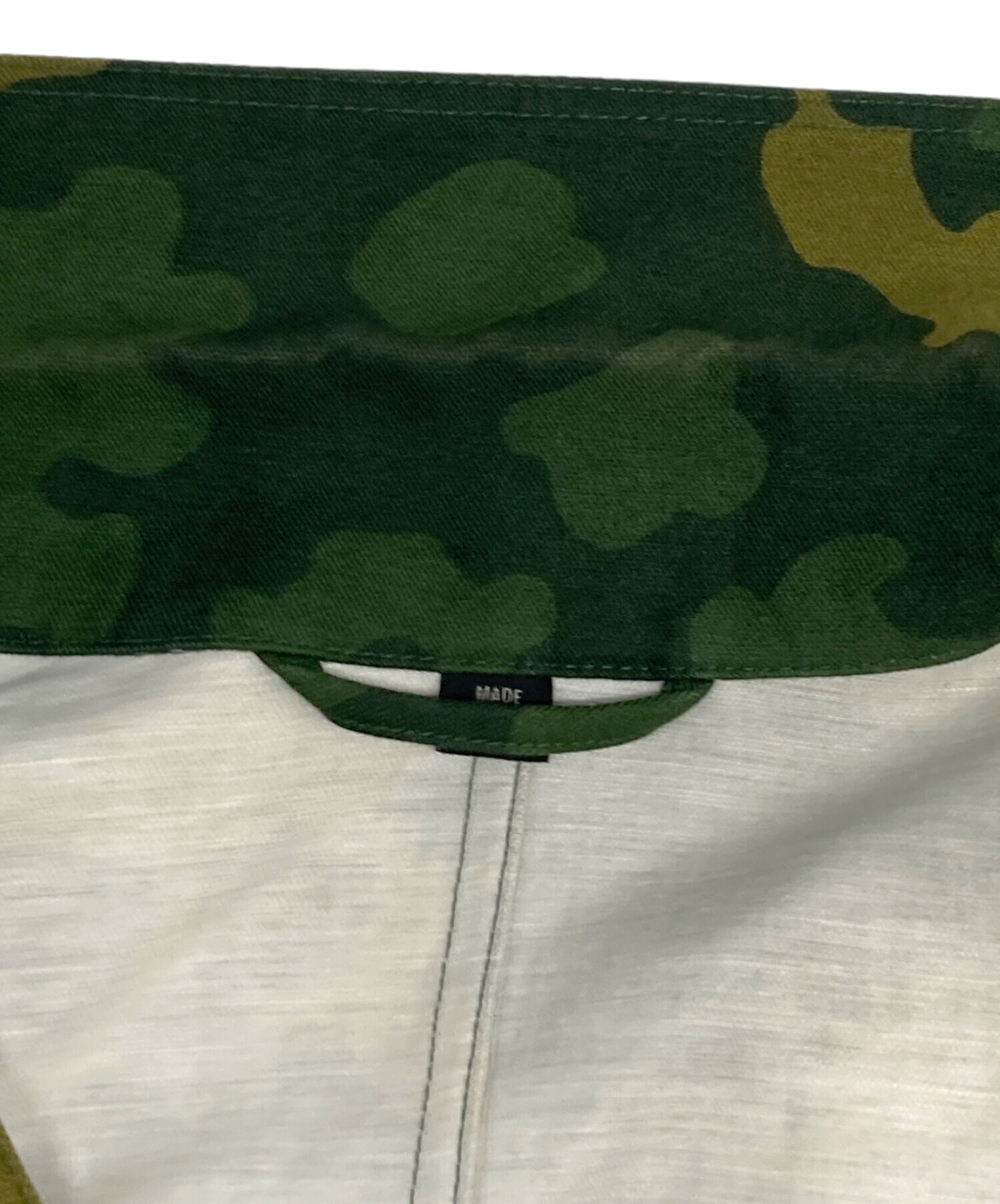 中古・古着通販】dunhill (ダンヒル) カモフラージュ柄コットンリネン