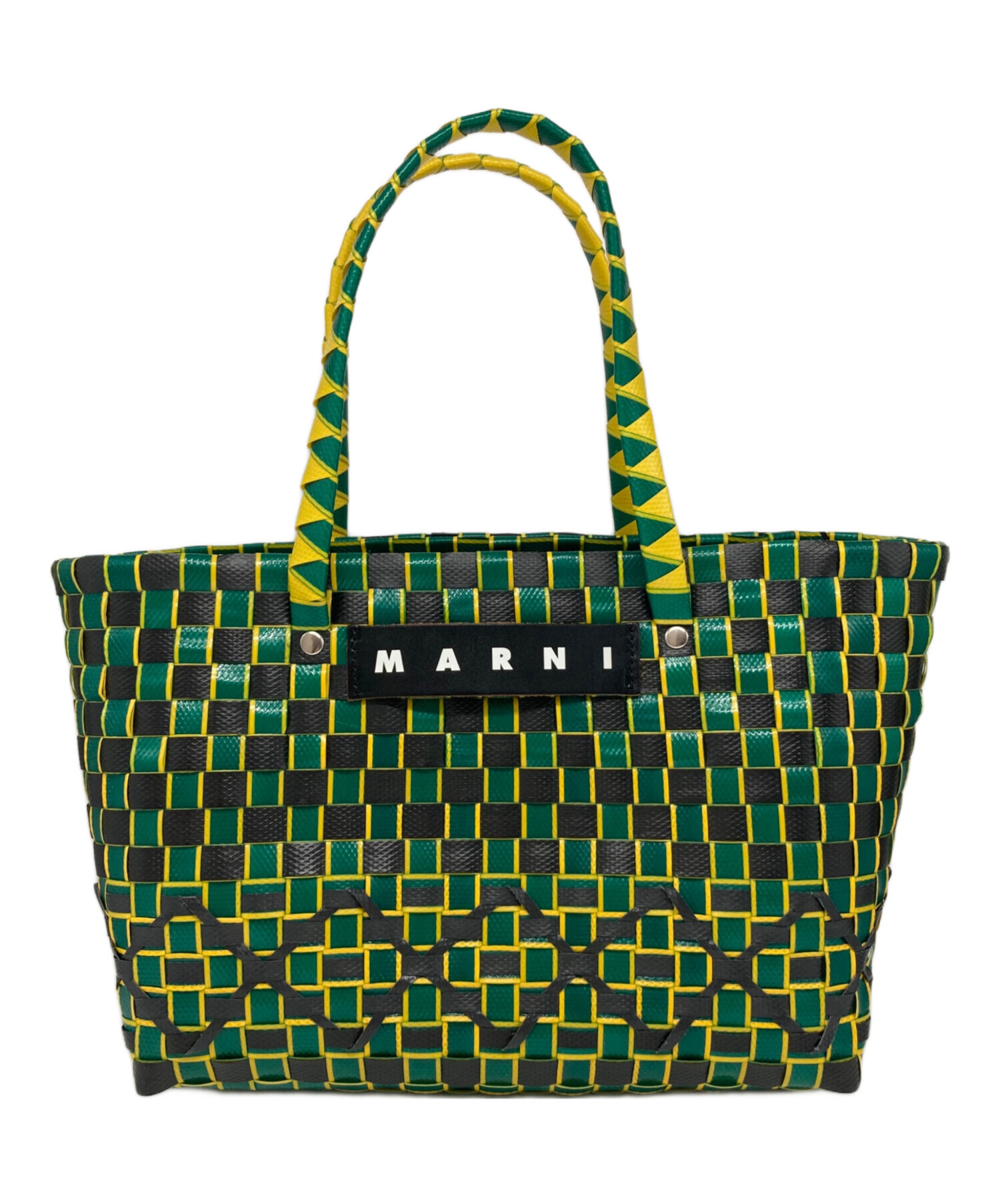 中古・古着通販】MARNI (マルニ) オーヴァルバスケット グリーン