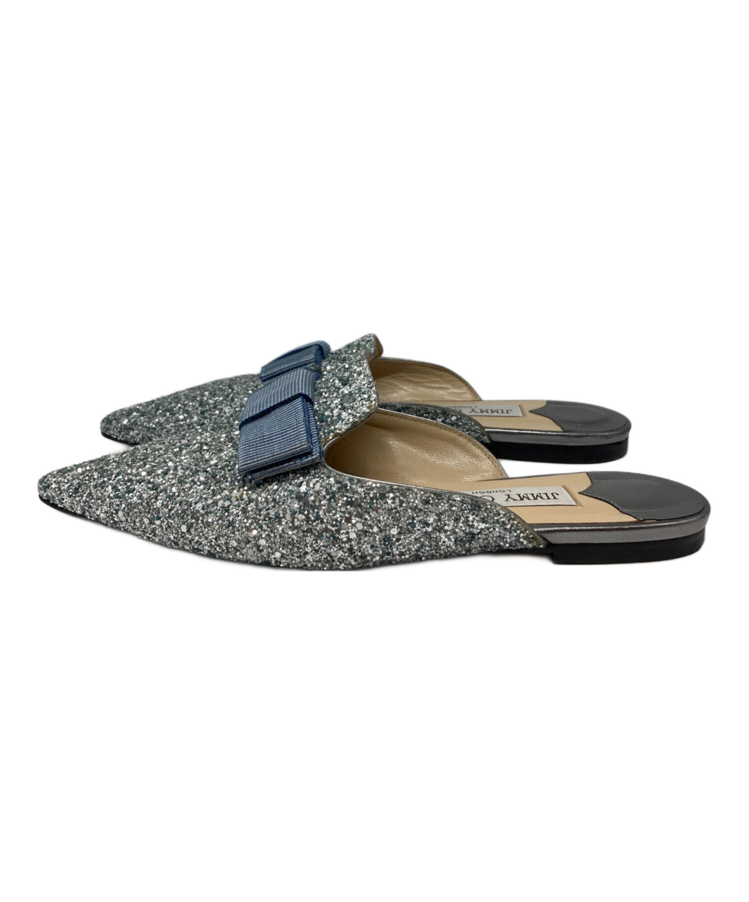 中古・古着通販】JIMMY CHOO (ジミーチュウ) GALAXY FLAT ミュール