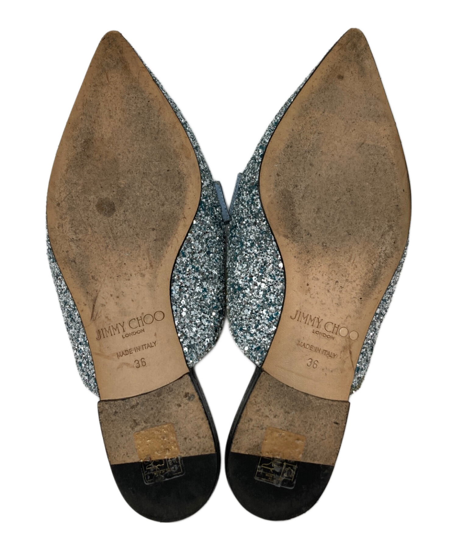 中古・古着通販】JIMMY CHOO (ジミーチュウ) GALAXY FLAT ミュール
