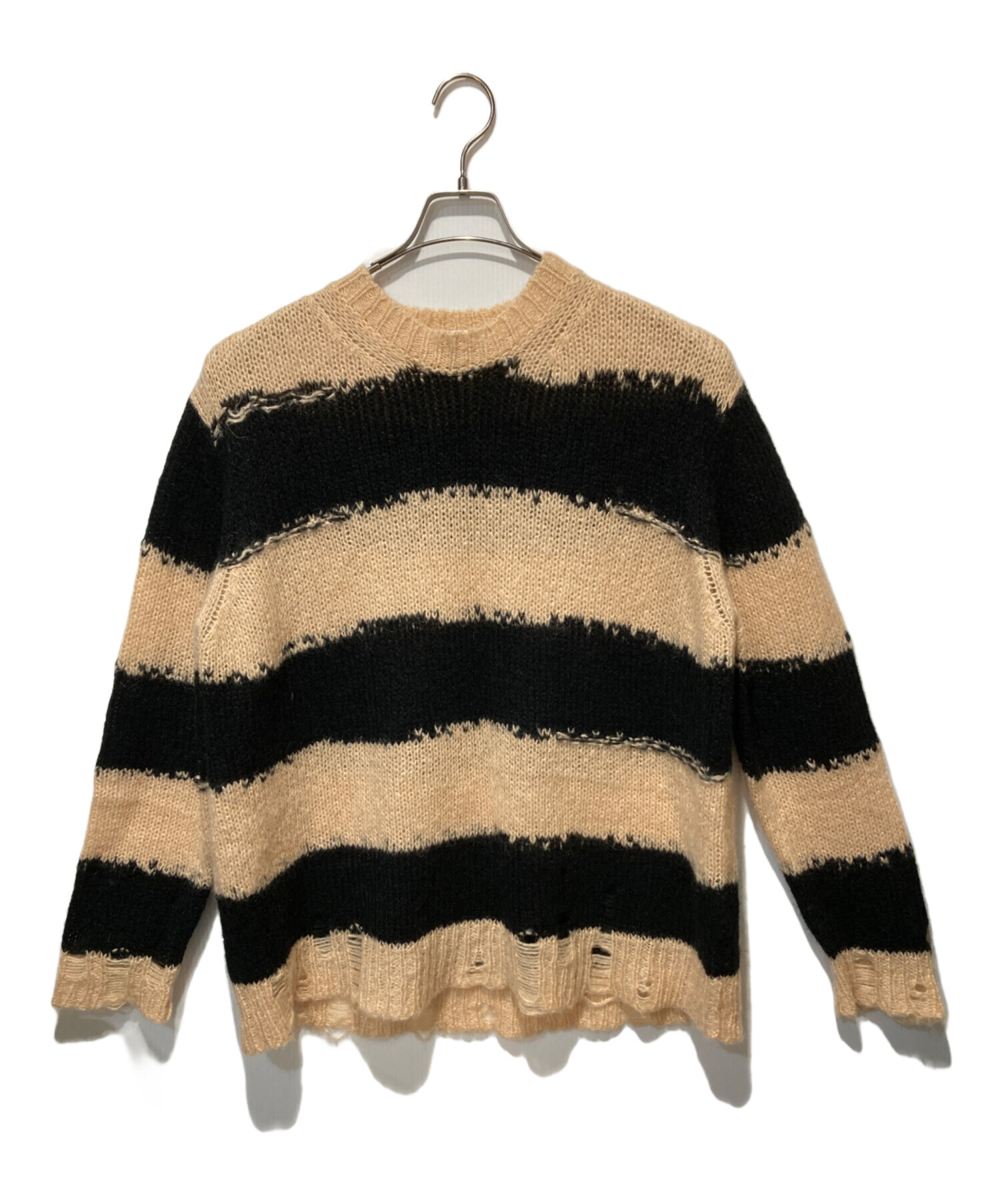 Acne Studios アクネストゥディオズ ニット・セーター XS 黄 【古着】【中古】 中古・古着通販】ACNE STUDIOS (アクネ ストゥディオズ) ダメージ