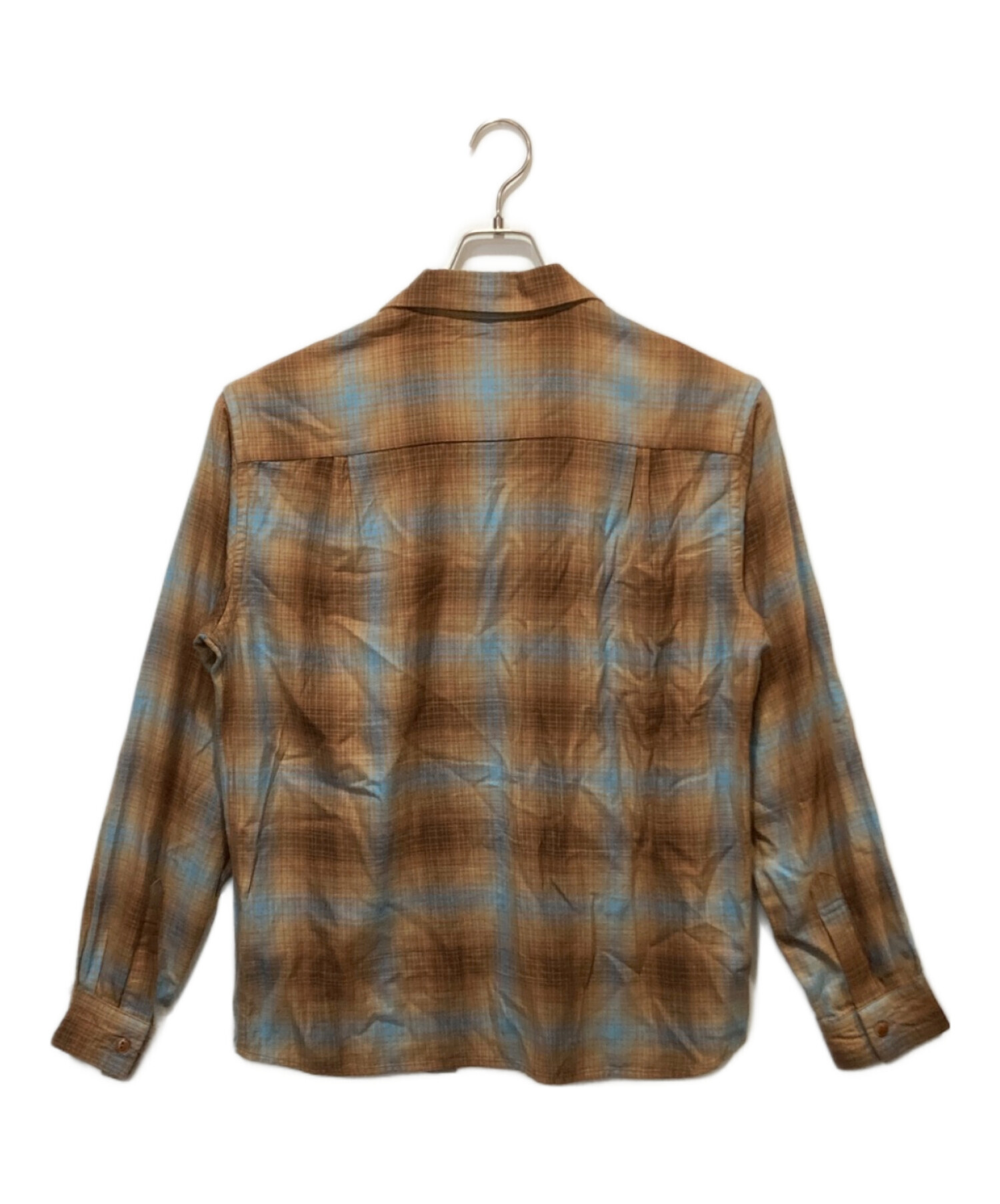 あ*か様 RATS RAYON CHECK SHIRT ラッツ シャツ チェック 中古・古着通販】RATS (ラッツ) COTTON RAYON CHECK SHIRT コットン