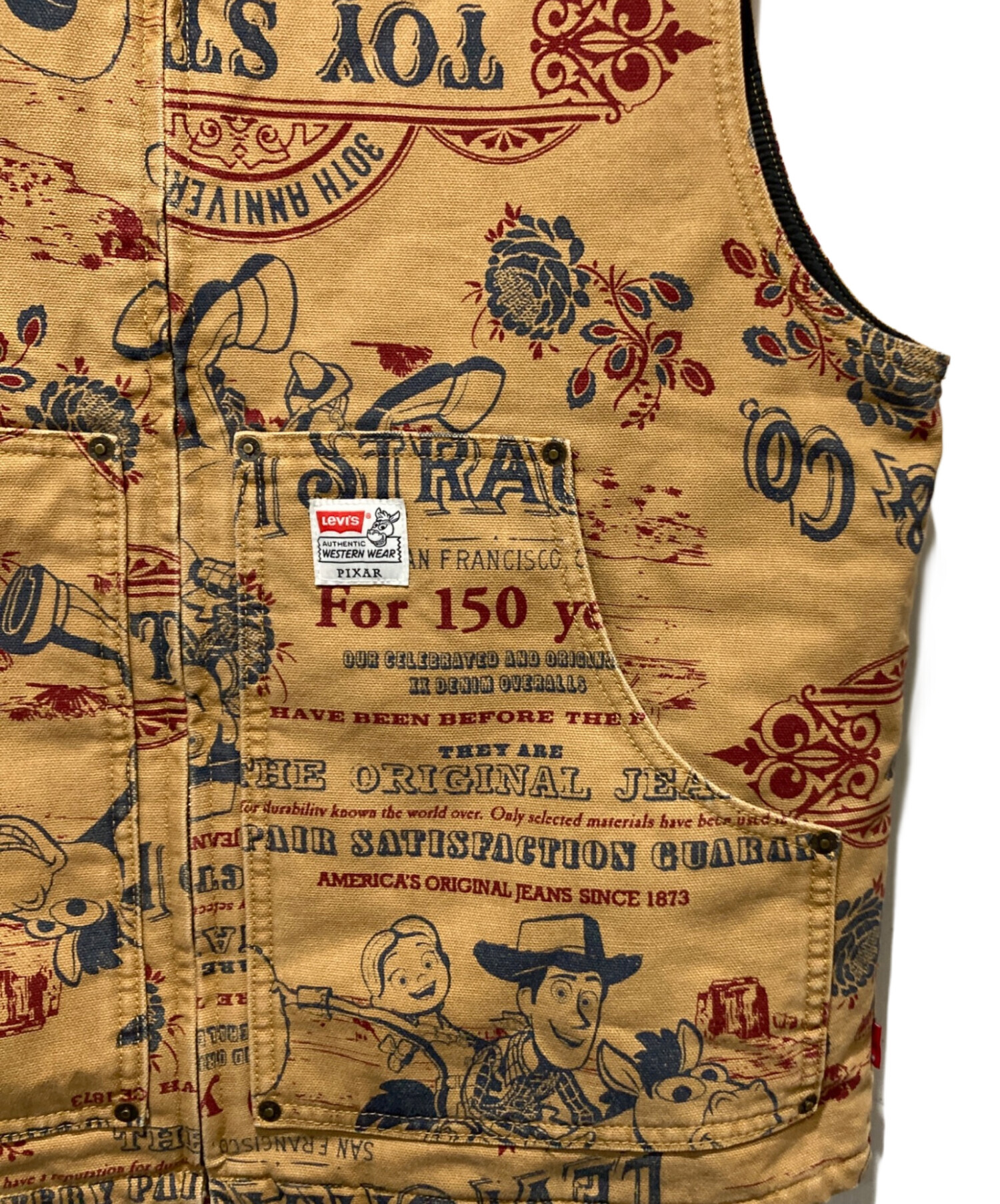 中古・古着通販】LEVI'S (リーバイス) TOY STORY (トイストーリー) AOP