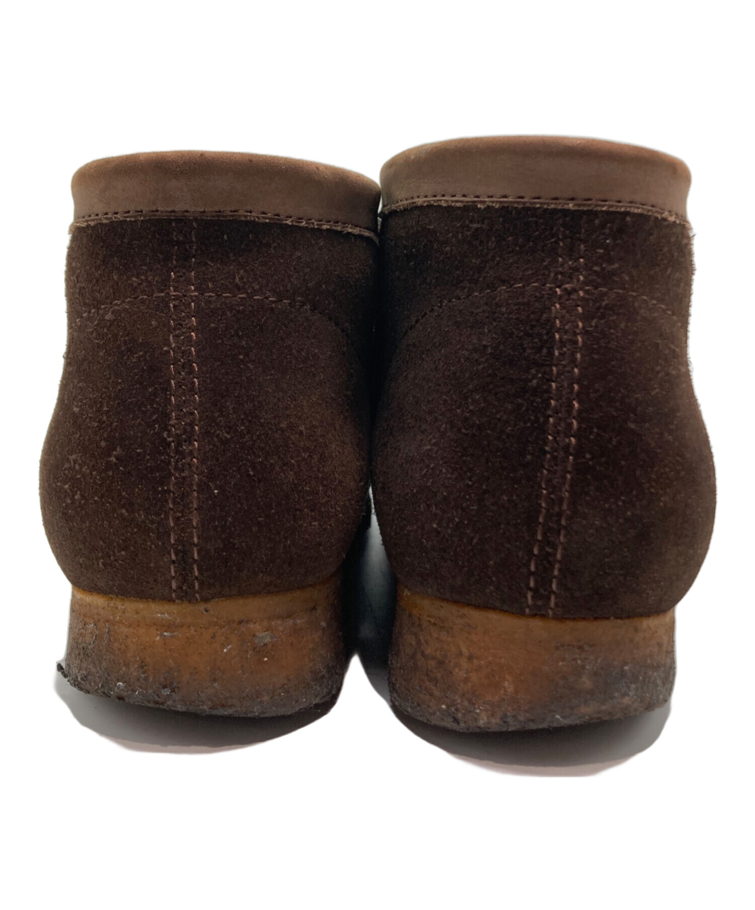 中古・古着通販】CLARKS (クラークス) ワラビーエヴォブーツ ブラウン 