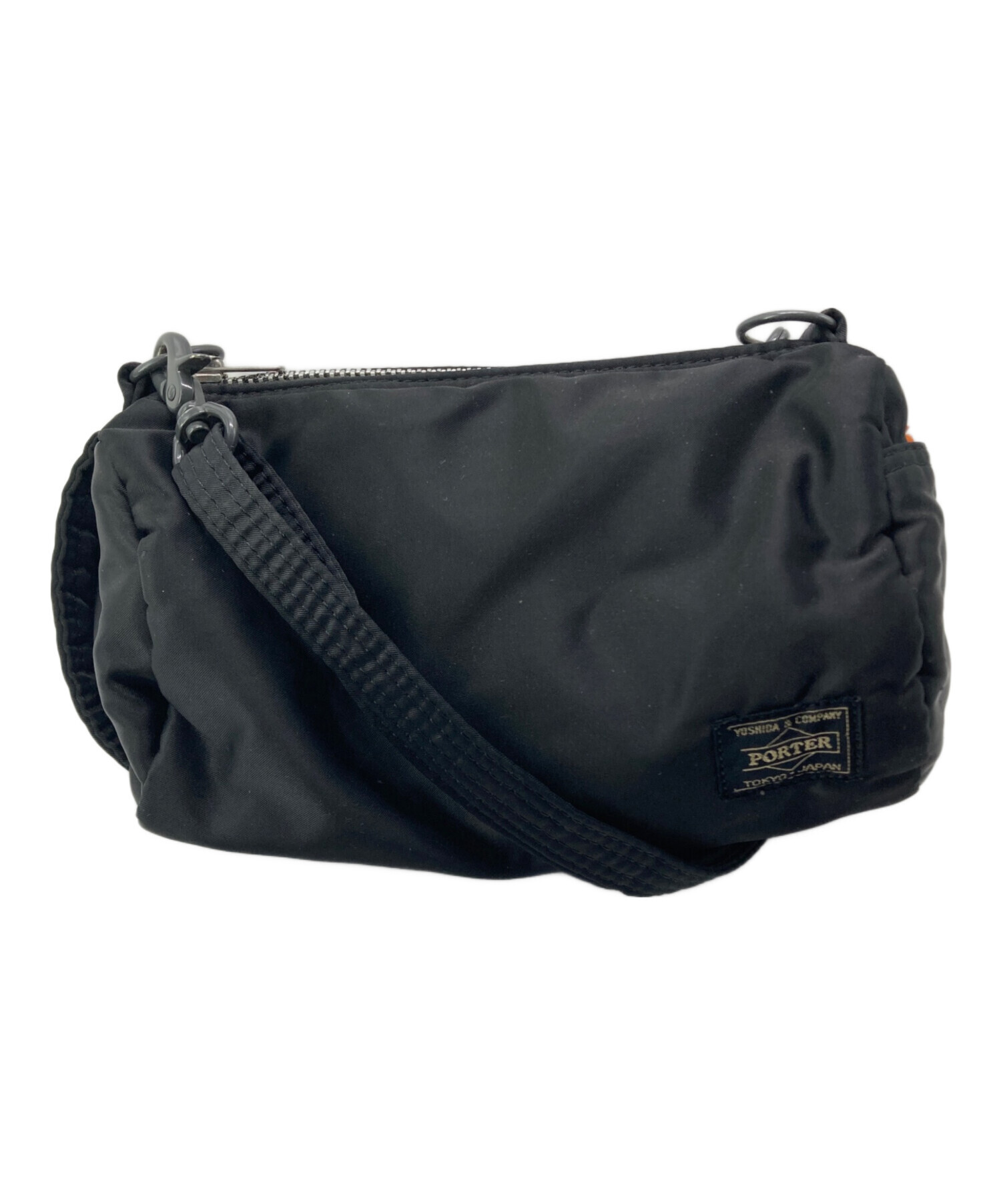 中古・古着通販】PORTER (ポーター) ショルダーバッグ ブラック 