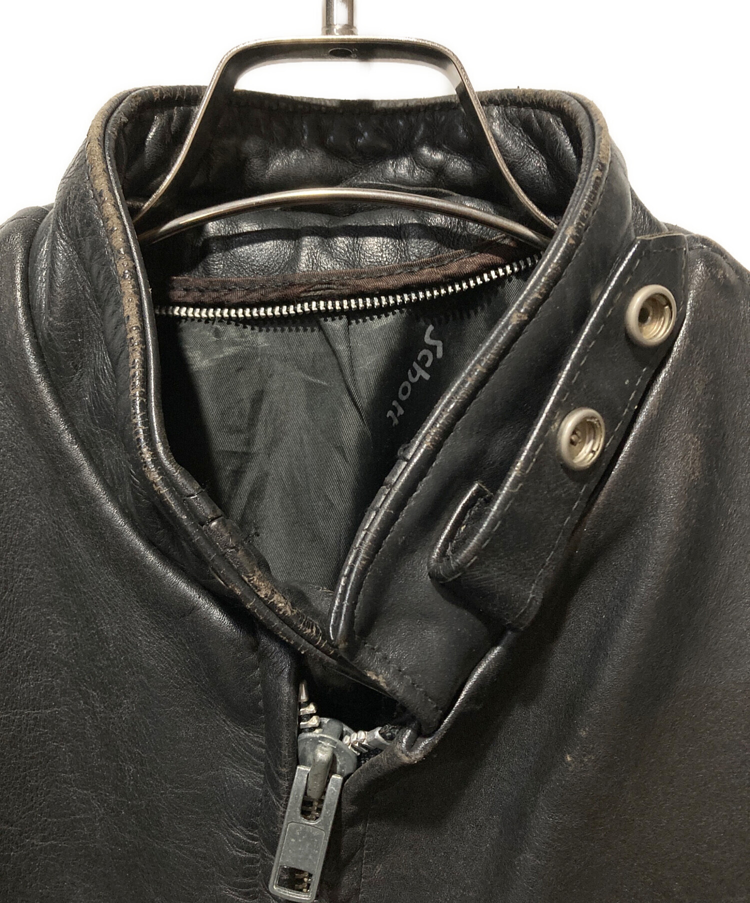 中古・古着通販】Schott (ショット) 641シングルライダースジャケット