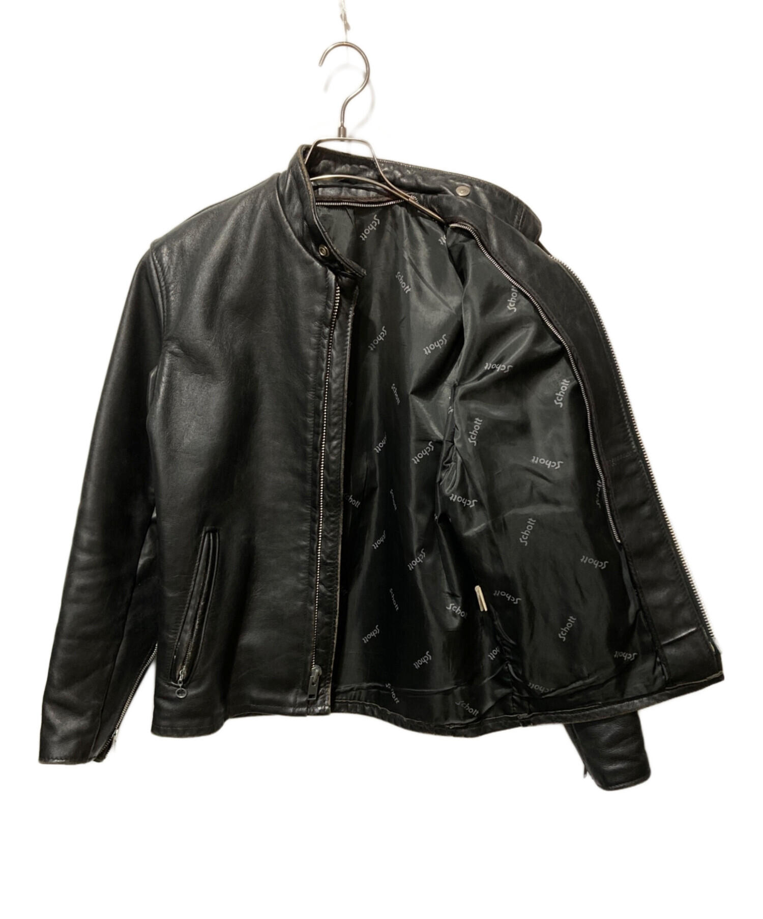 中古・古着通販】Schott (ショット) 641シングルライダースジャケット