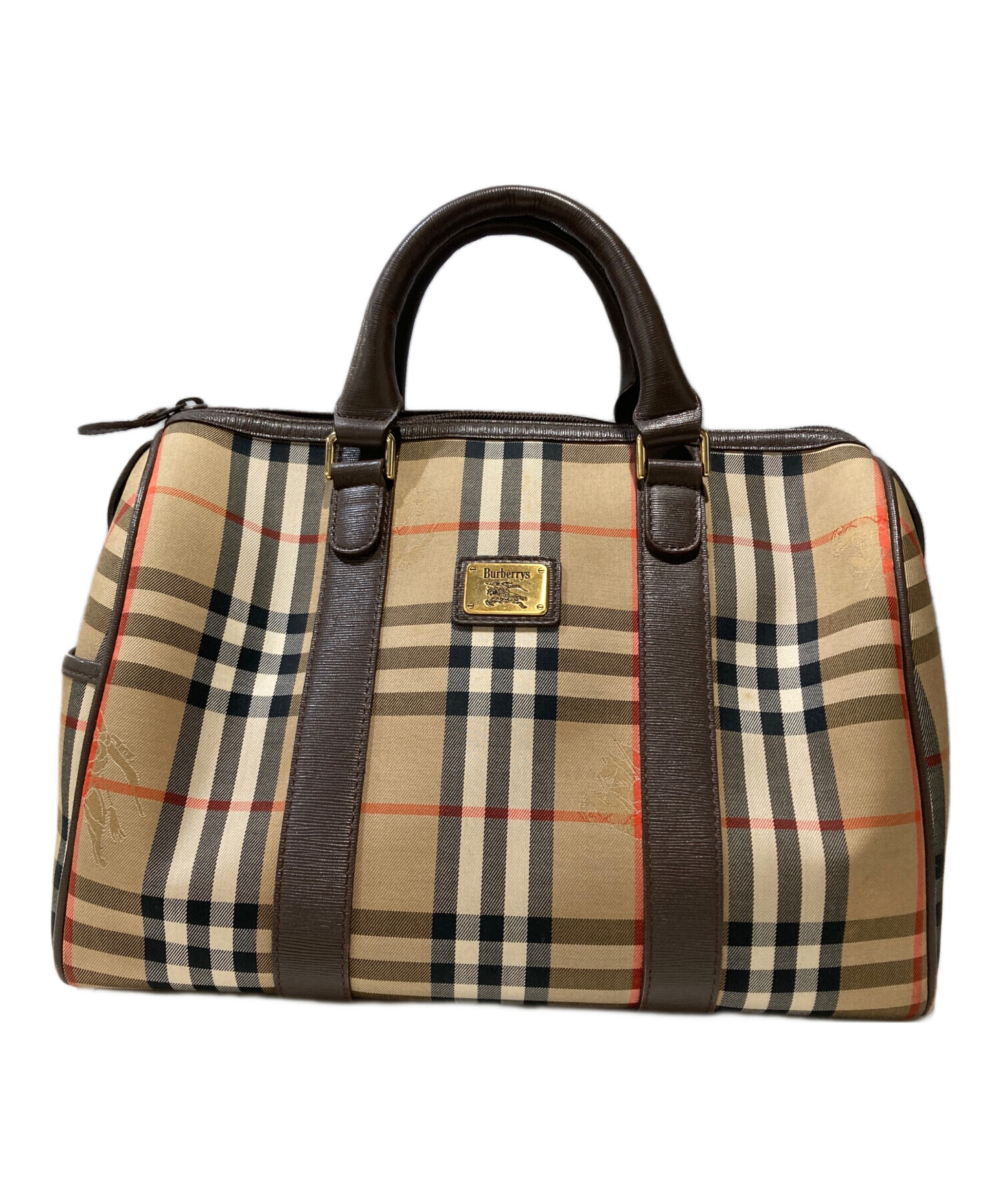 中古・古着通販】Burberry's (バーバリーズ) ノバチェックミニボストン