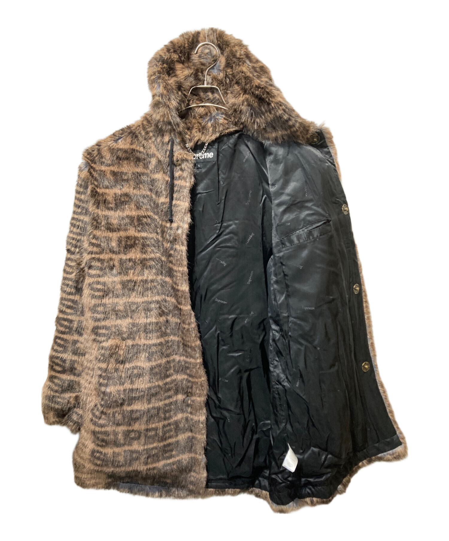 中古・古着通販】Supreme (シュプリーム) Faux Fur Hooded Coat