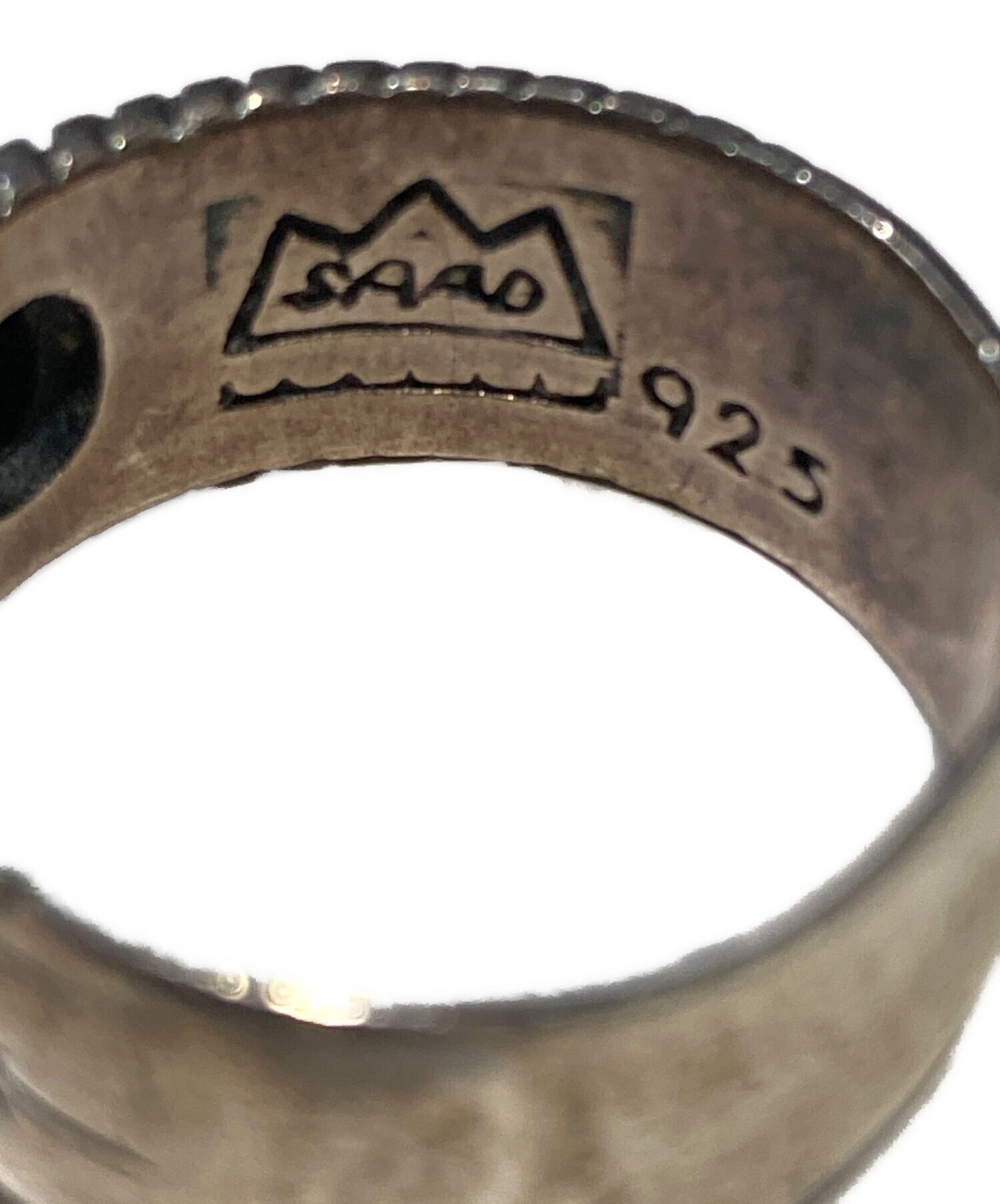 中古・古着通販】saad (サード) ターコイズ リング シルバー×ブルー