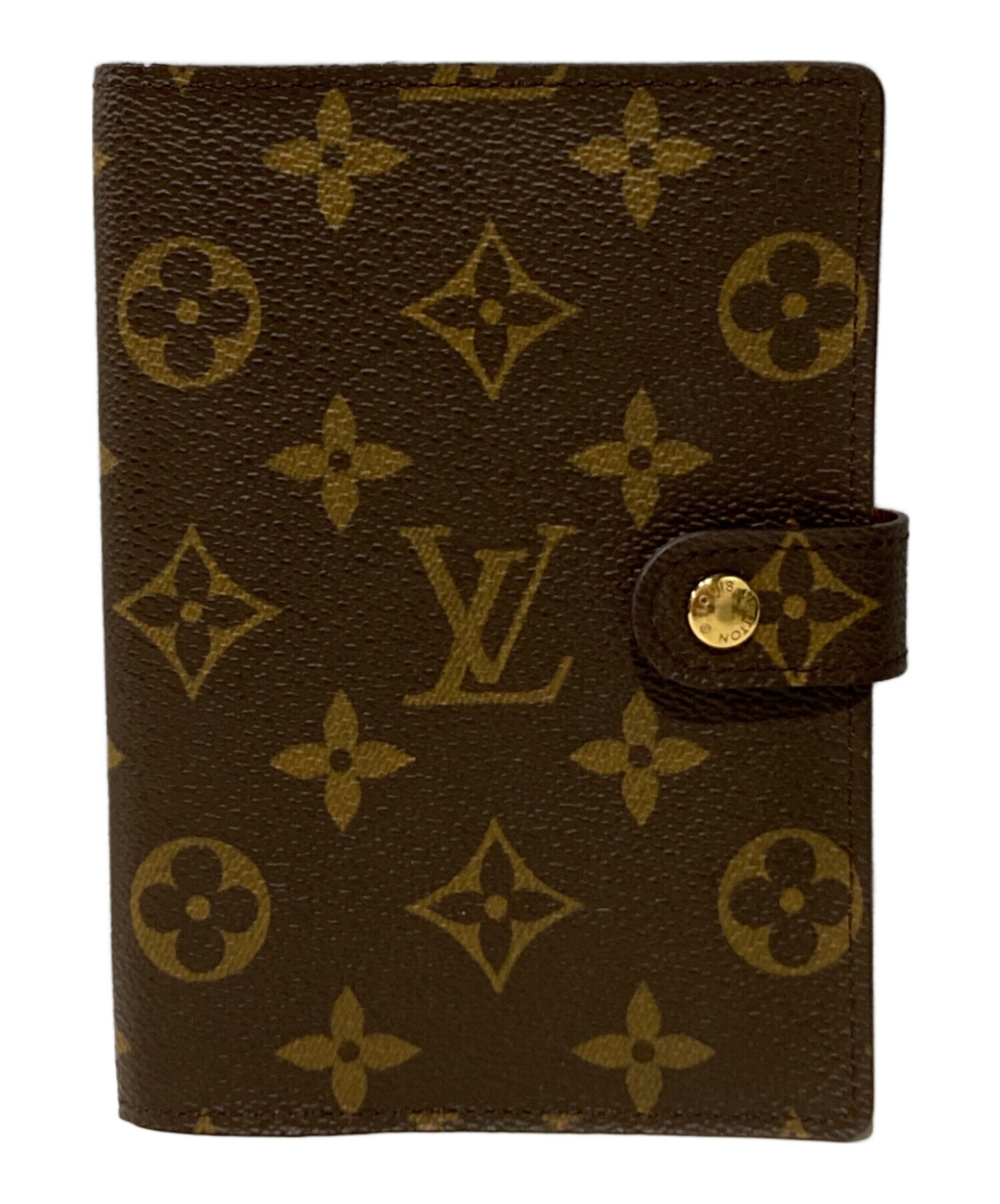 中古・古着通販】LOUIS VUITTON (ルイ ヴィトン) 手帳カバー ブラウン