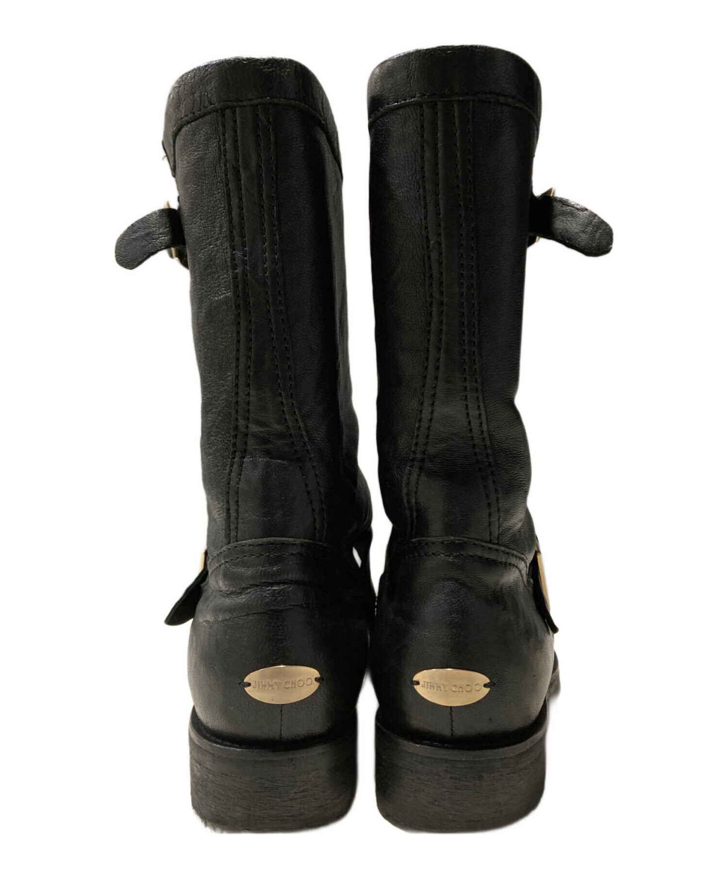 中古・古着通販】JIMMY CHOO (ジミーチュウ) エンジニアブーツ