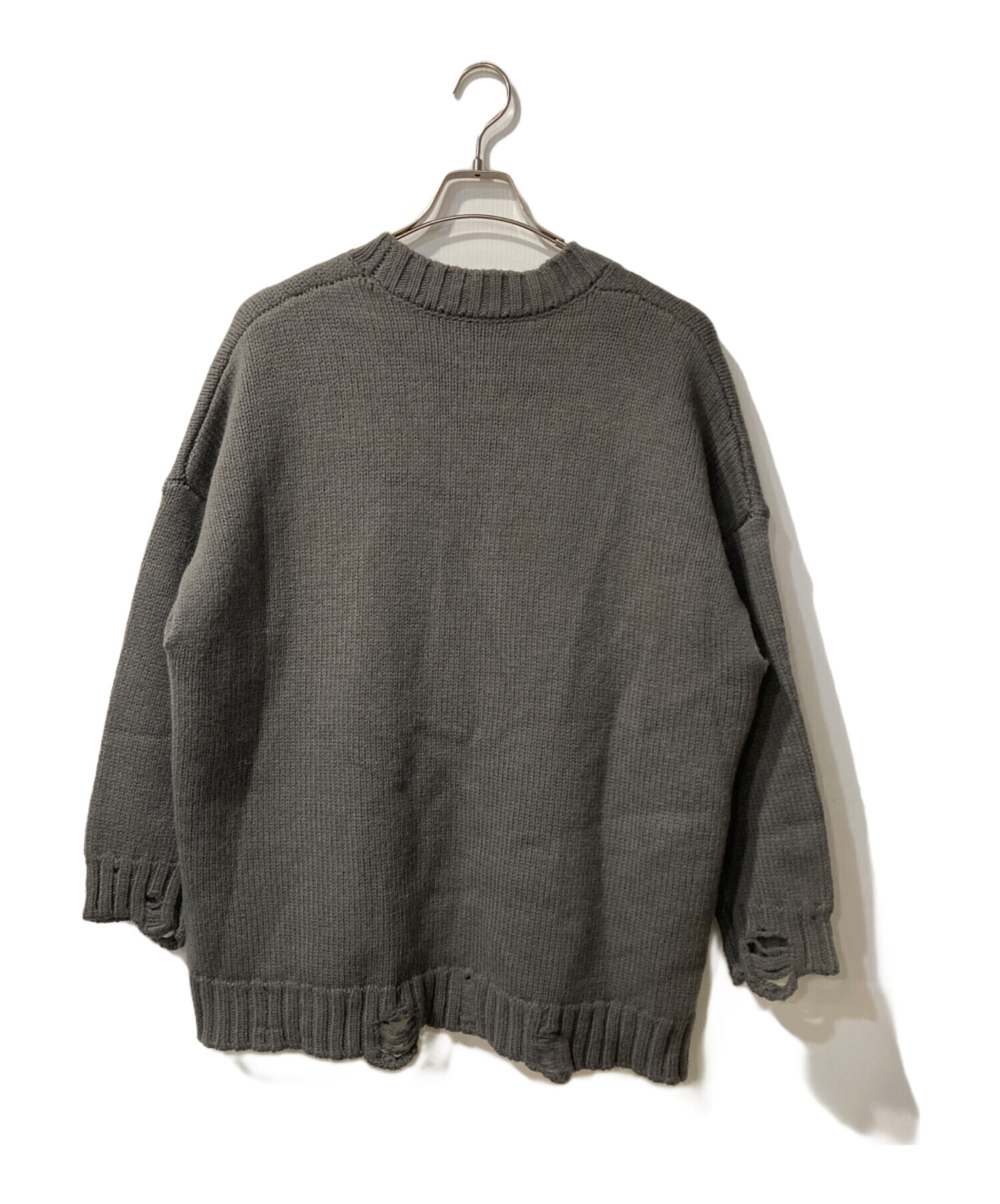 中古・古着通販】L'appartement (アパルトモン) Damage Knit Cardigan
