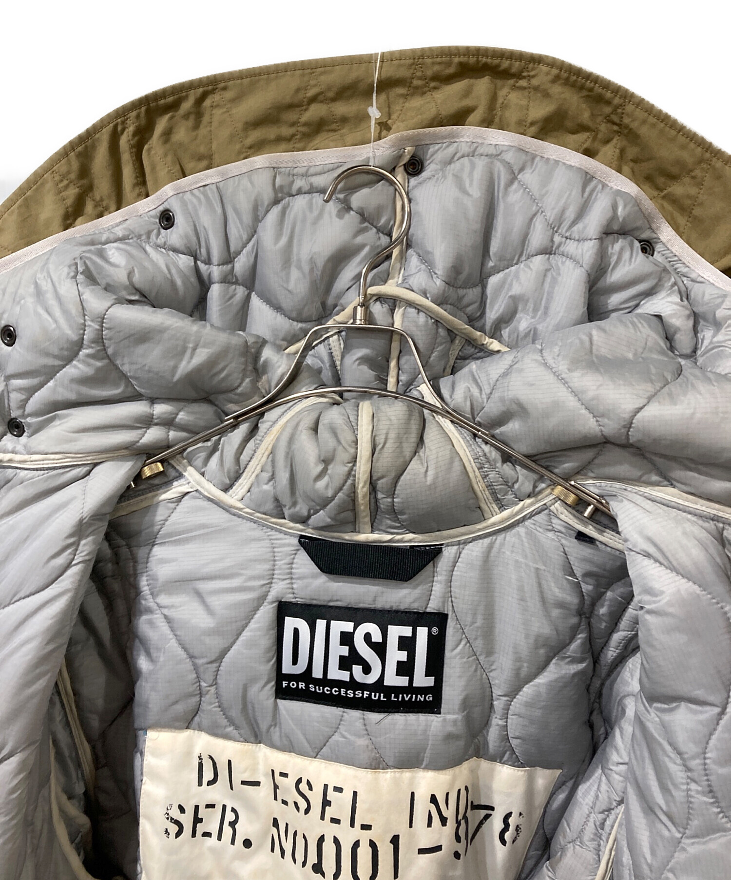 中古・古着通販】DIESEL (ディーゼル) W-MILES 中綿ライナー付モッズ