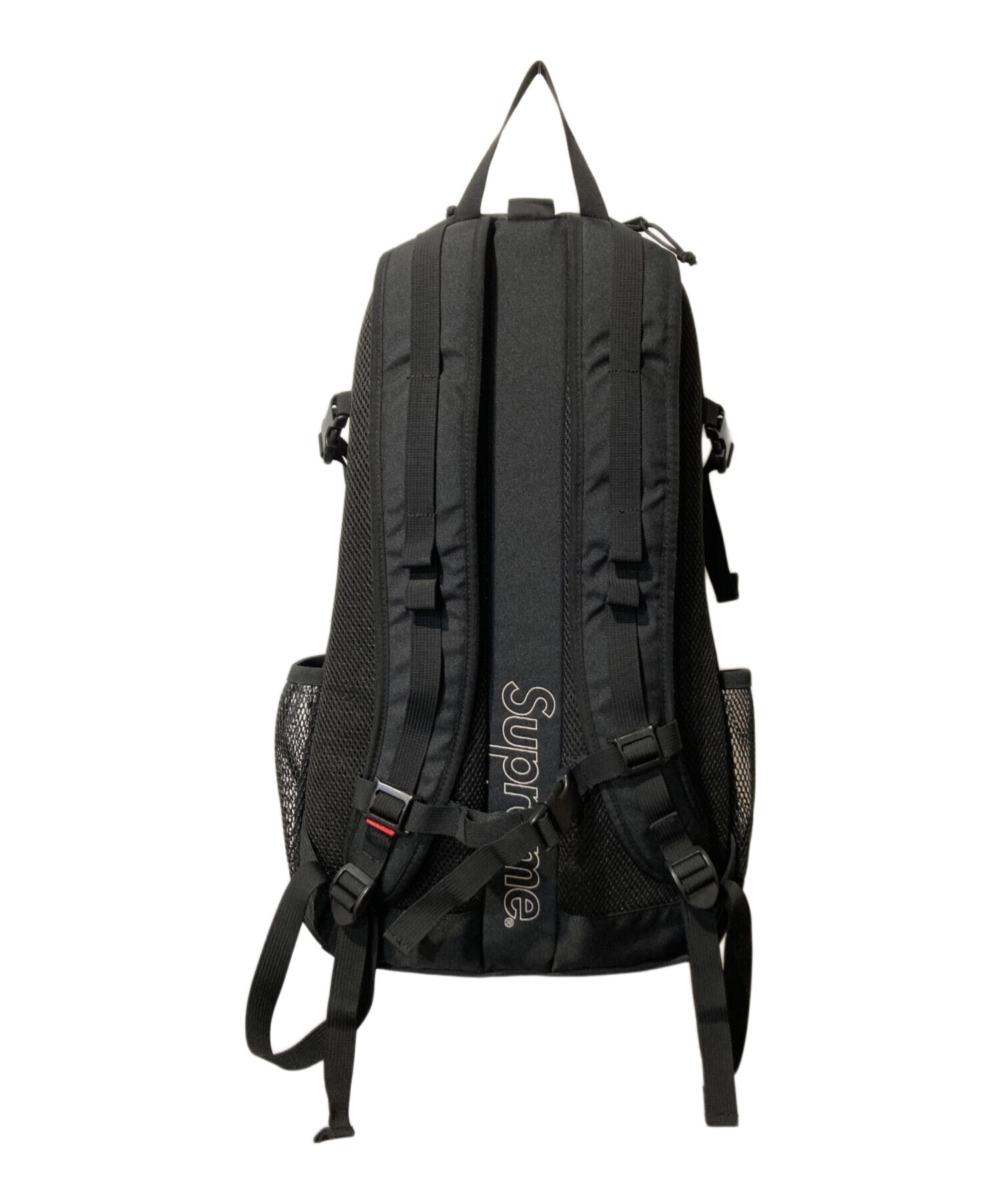 Supreme 20SS Black シュプリーム バックパック リュック 黒 中古・古着通販】Supreme (シュプリーム) 20SS Backpack ブラック
