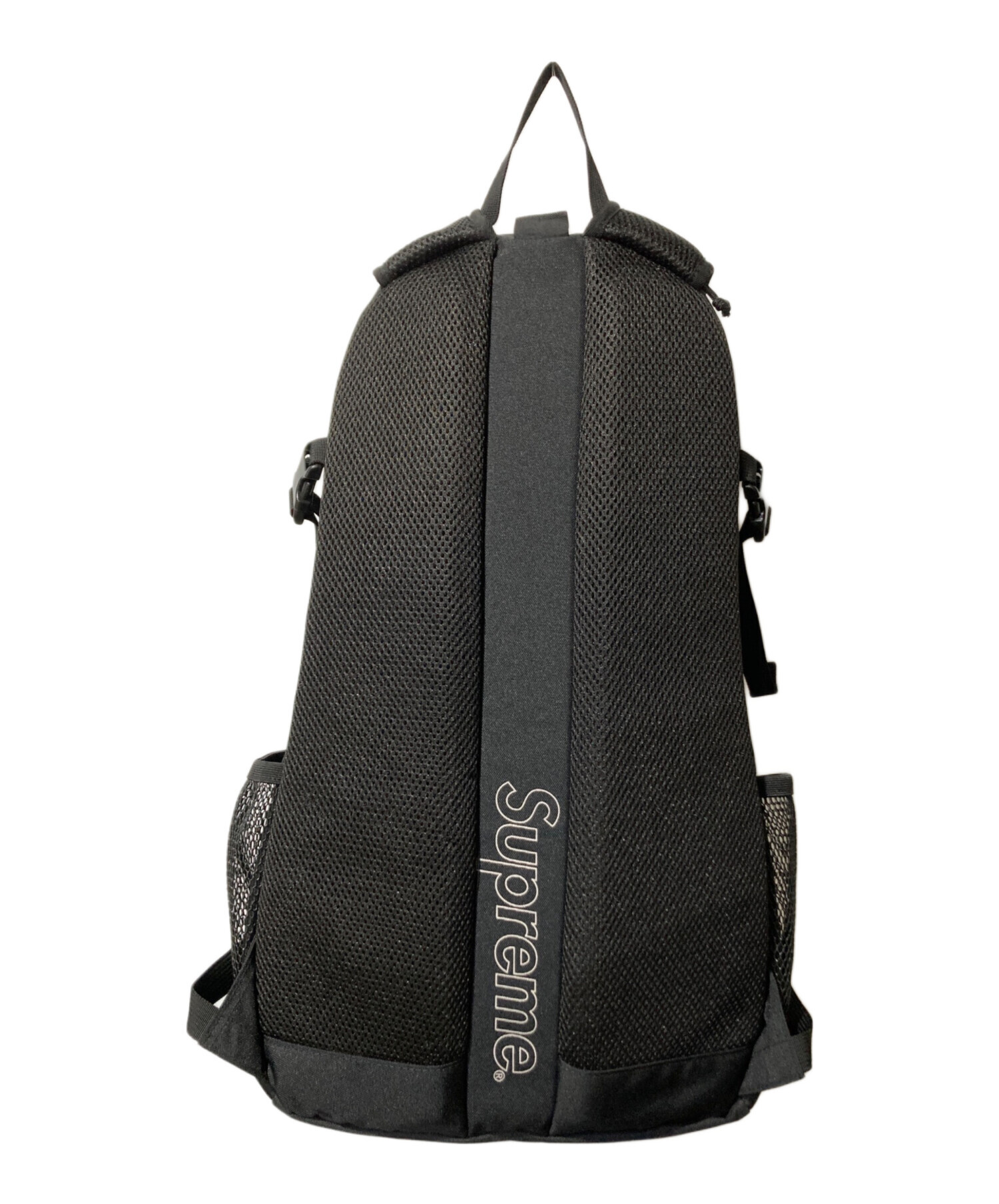 Supreme 20SS Black シュプリーム バックパック リュック 黒 中古・古着通販】Supreme (シュプリーム) 20SS Backpack ブラック