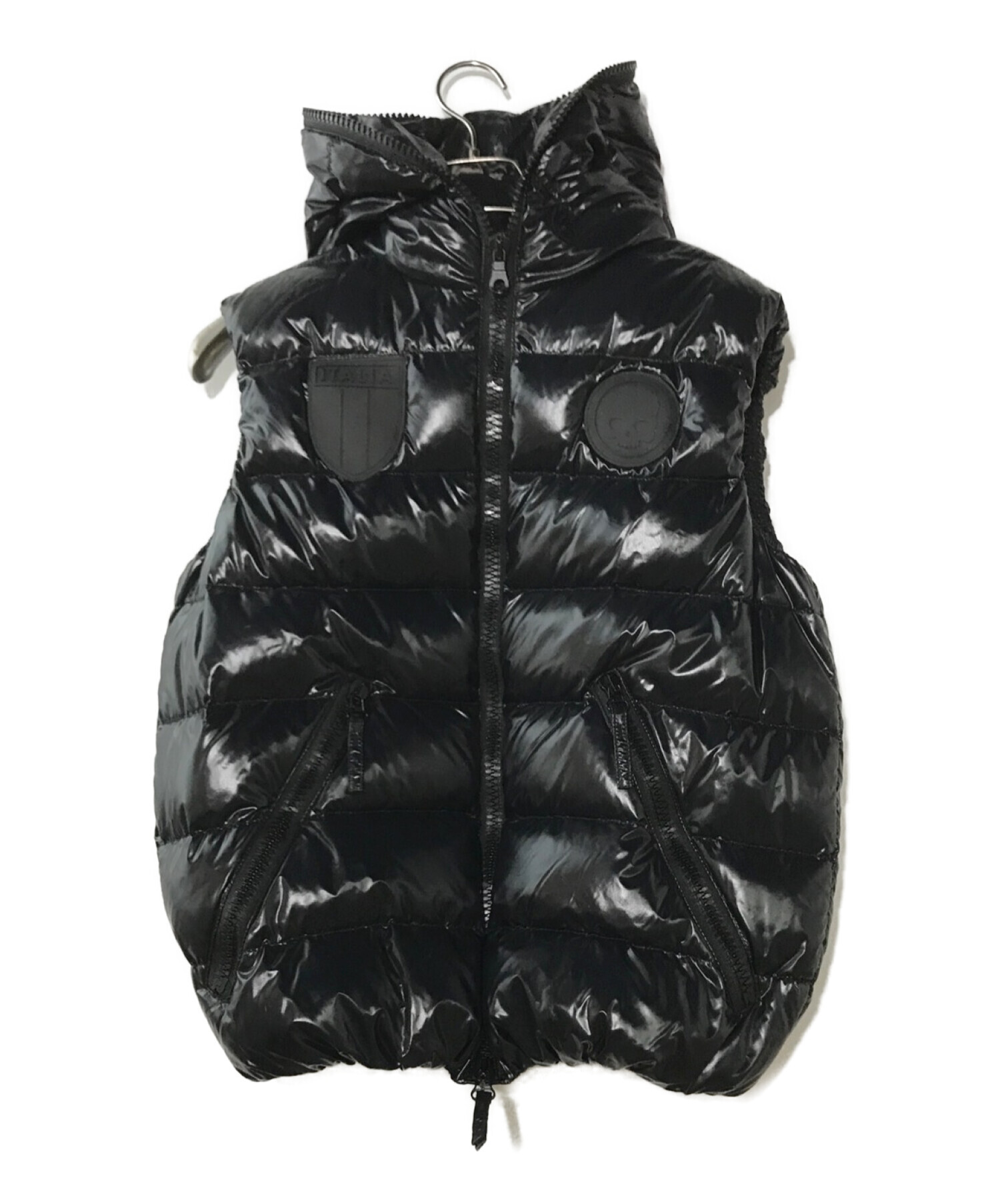 DUVETICA HYDROGEN 48 コレクション フード付きダウンベスト DUVETICA