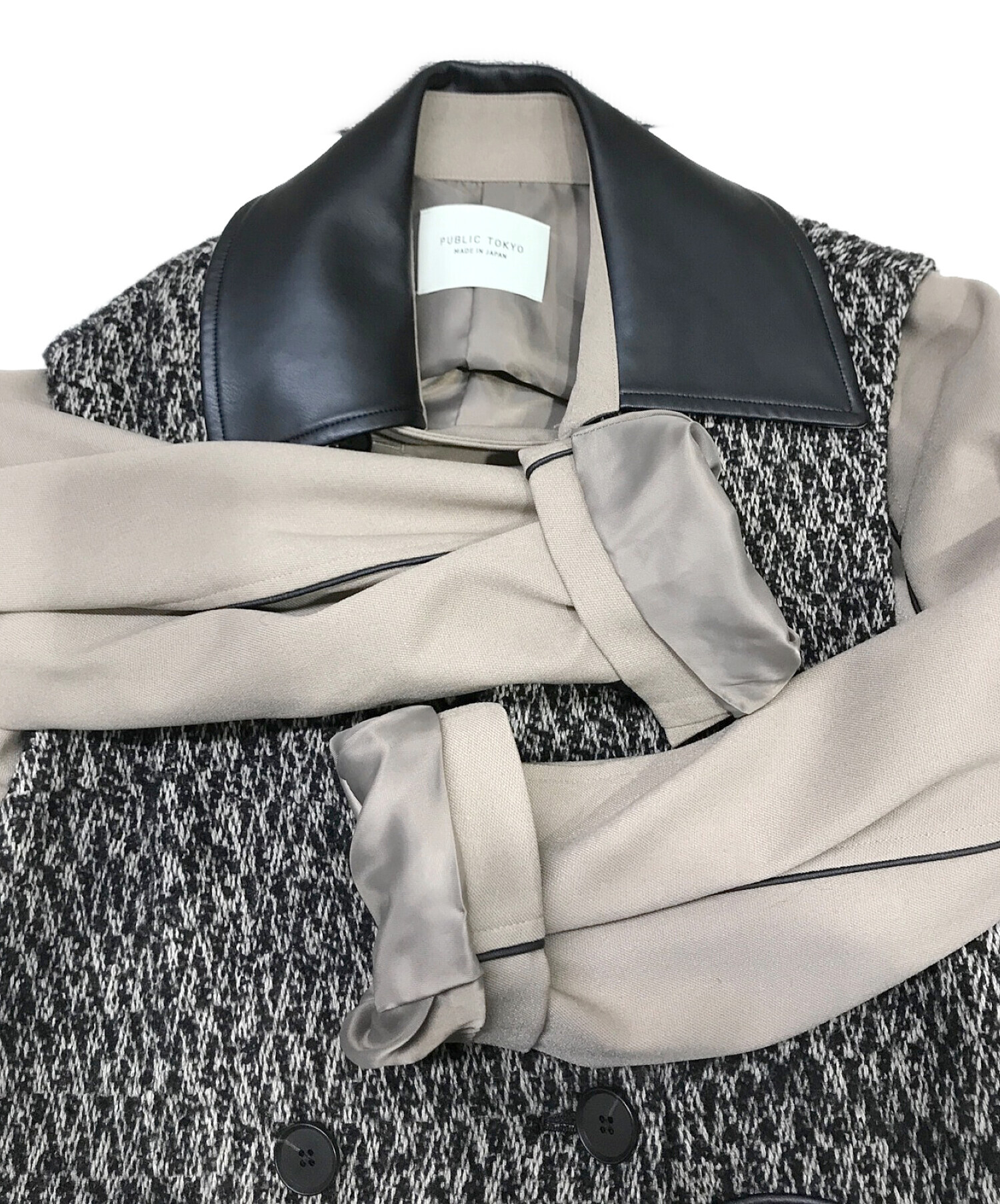 中古・古着通販】PUBLIC TOKYO (パブリックトウキョウ) ツイードジレ