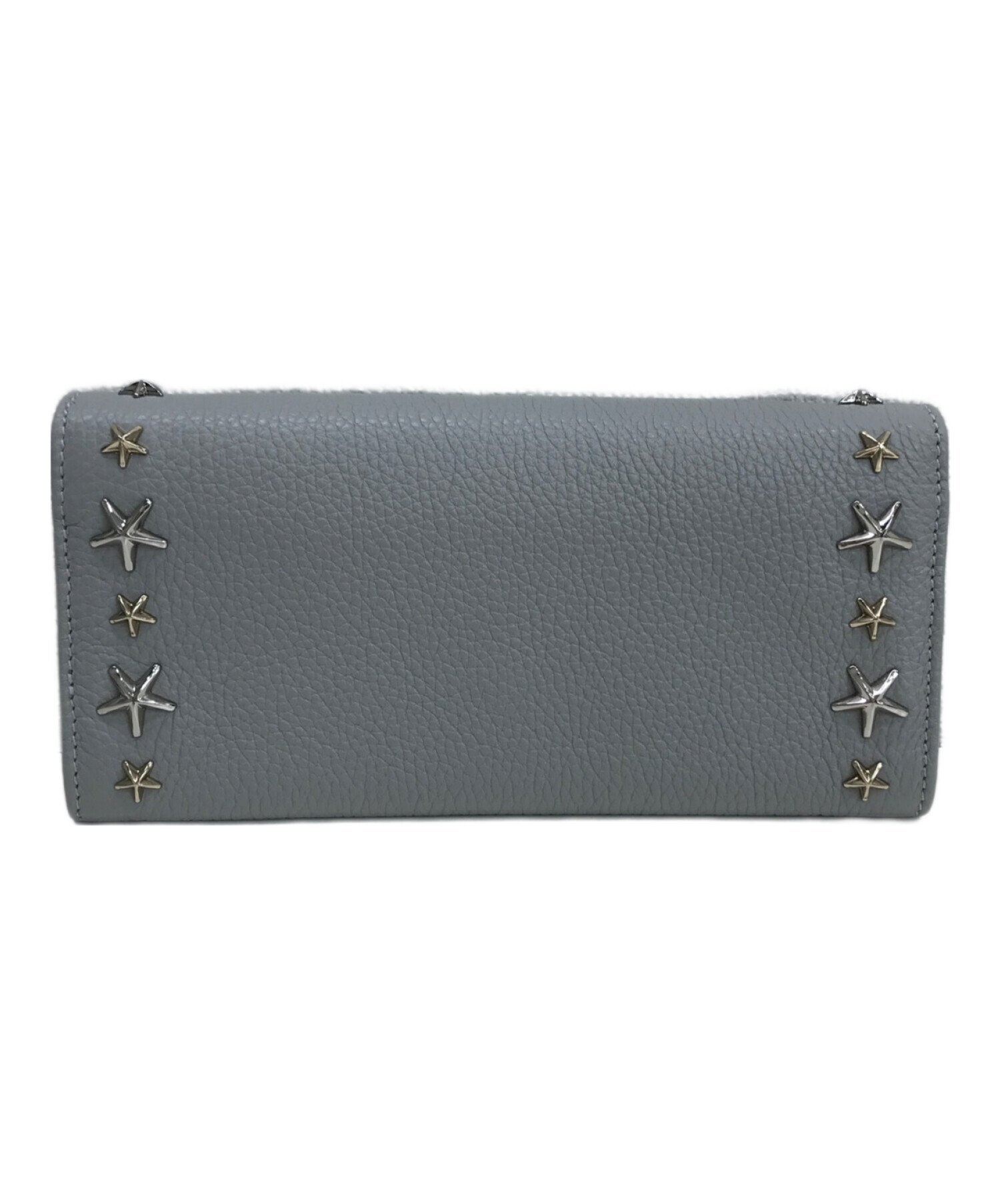 中古・古着通販】JIMMY CHOO (ジミーチュウ) スタッズ ニノ フラップ長 