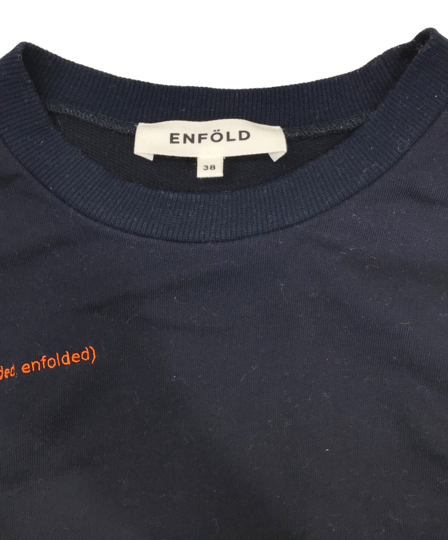 Enfold エンフォルド クルーネック スウェット