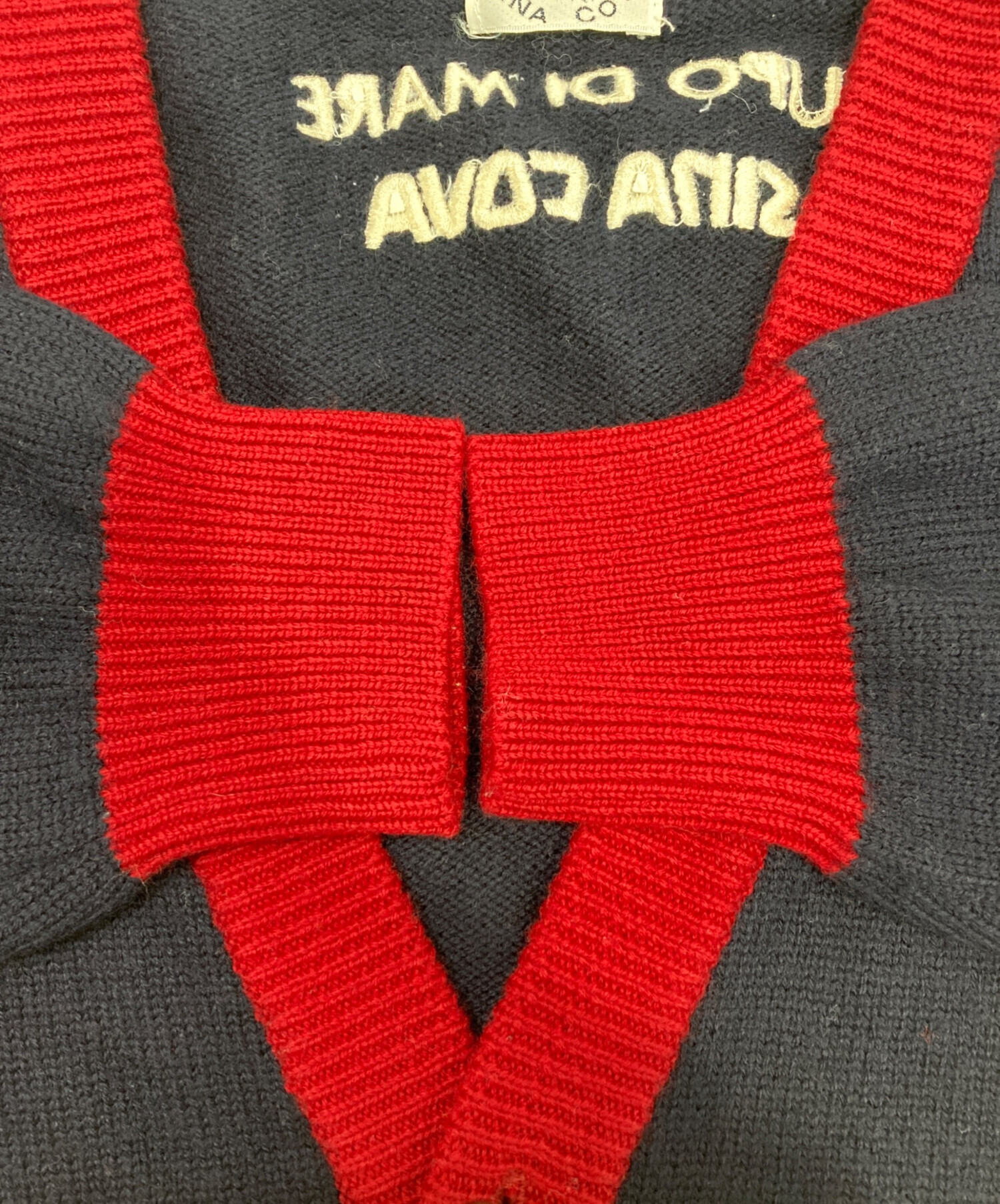 中古・古着通販】sinacova (シナコバ) ニットカーディガン ネイビー 