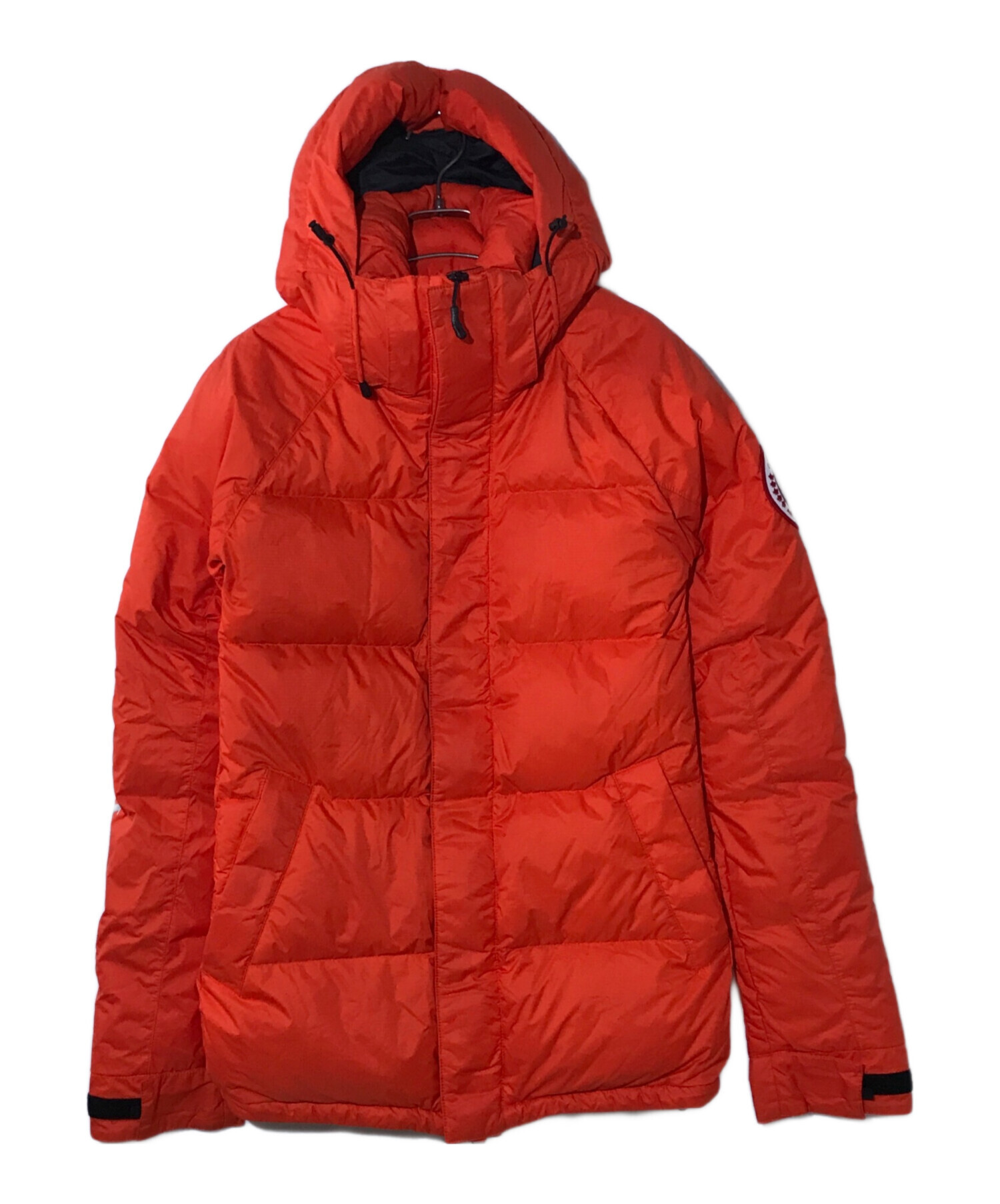 希少色✨カナダグース チリワック ダウンジャケット オレンジ M相当 ファー 中古・古着通販】CANADA GOOSE (カナダグース) ダウンコート オレンジ