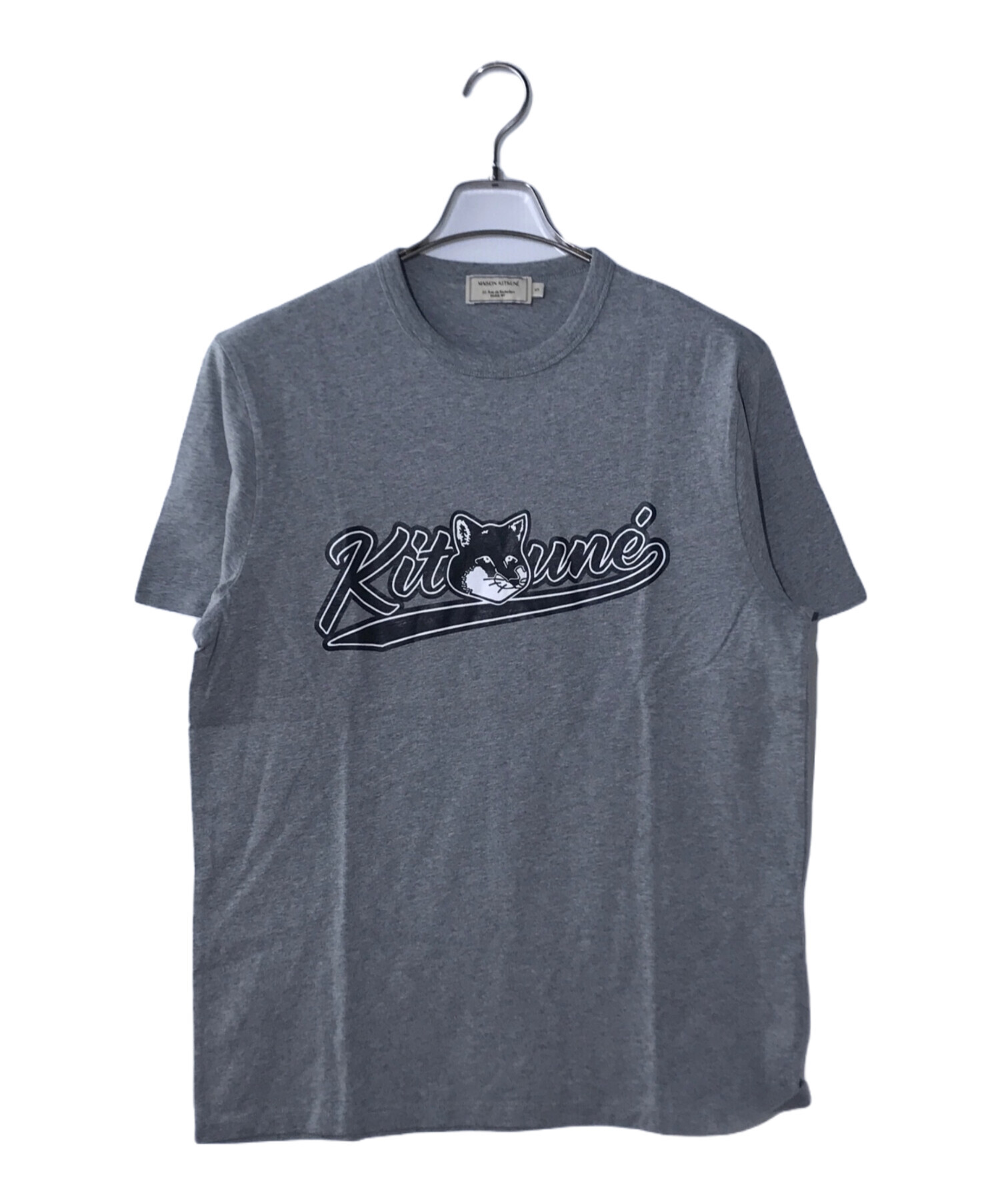 中古・古着通販】MAISON KITSUNE (メゾンキツネ) Tシャツ グレー 