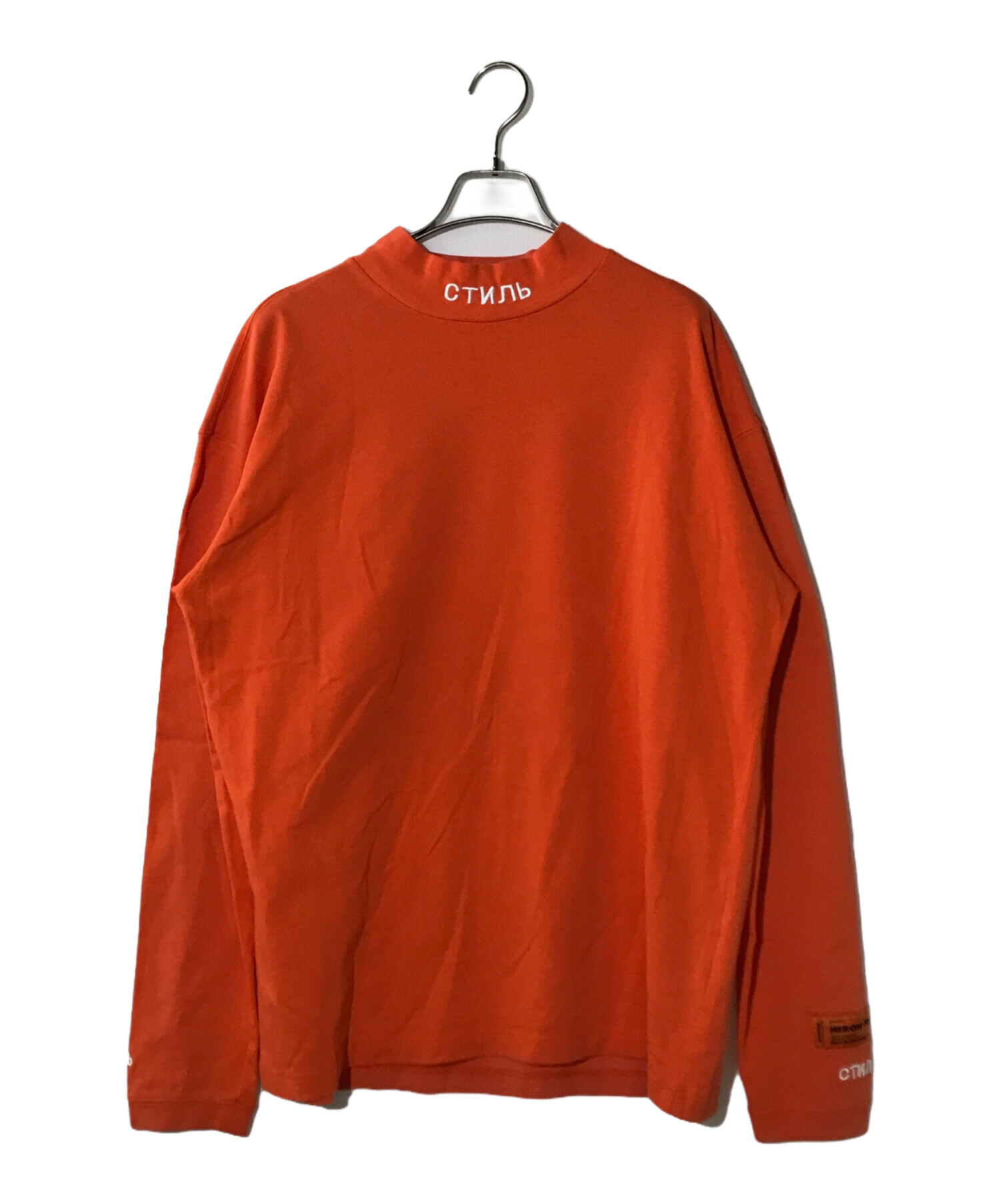 HERON PRESTON モックネック ロングスリーブ カットソー