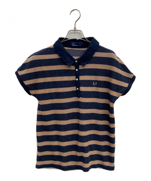 中古・古着通販】FRED PERRY (フレッドペリー) ポロシャツ ネイビー 