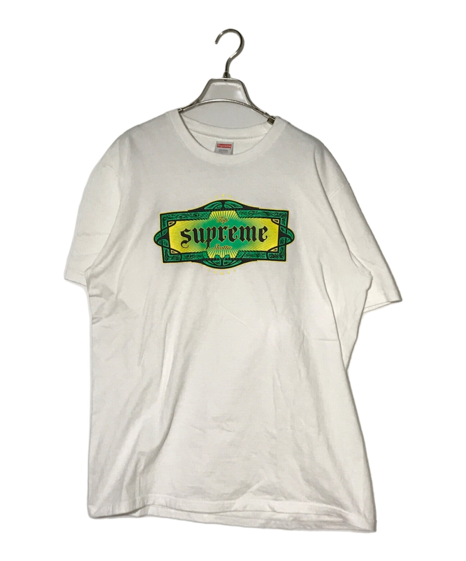 中古・古着通販】SUPREME (シュプリーム) Tシャツ ホワイト サイズ:L 