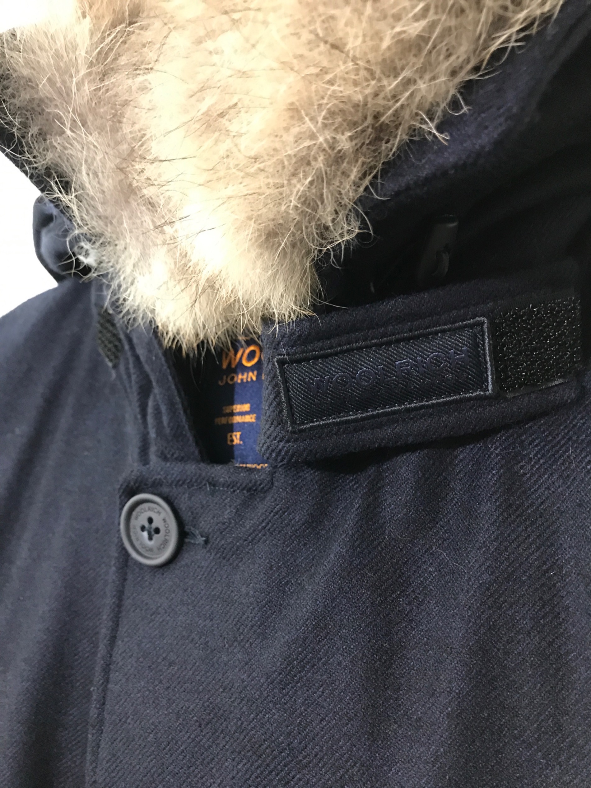 中古・古着通販】WOOLRICH (ウールリッチ) ダウンジャケット ネイビー 