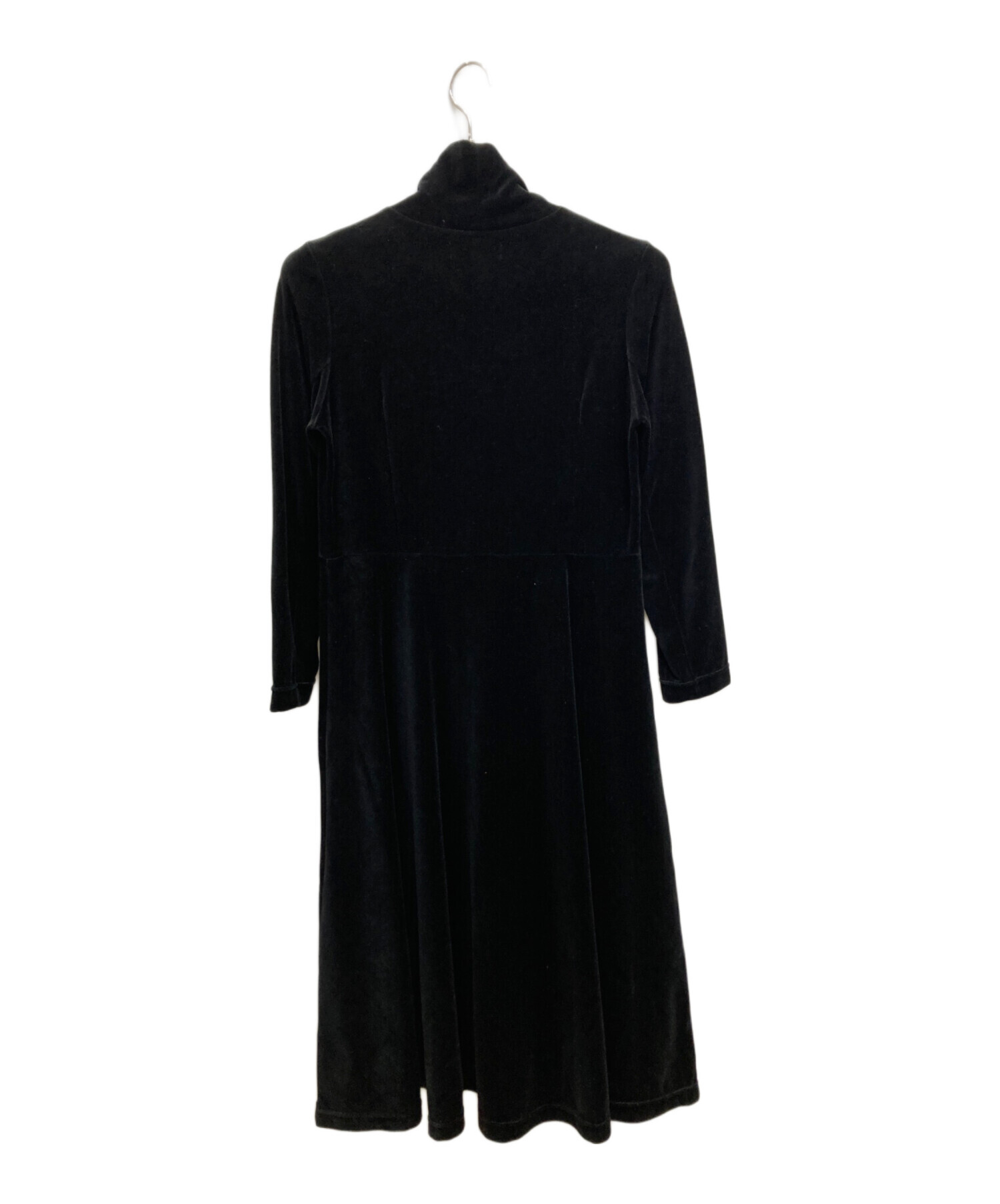 中古・古着通販】MUVEIL Work (ミュベールワーク) ベロアワンピース 