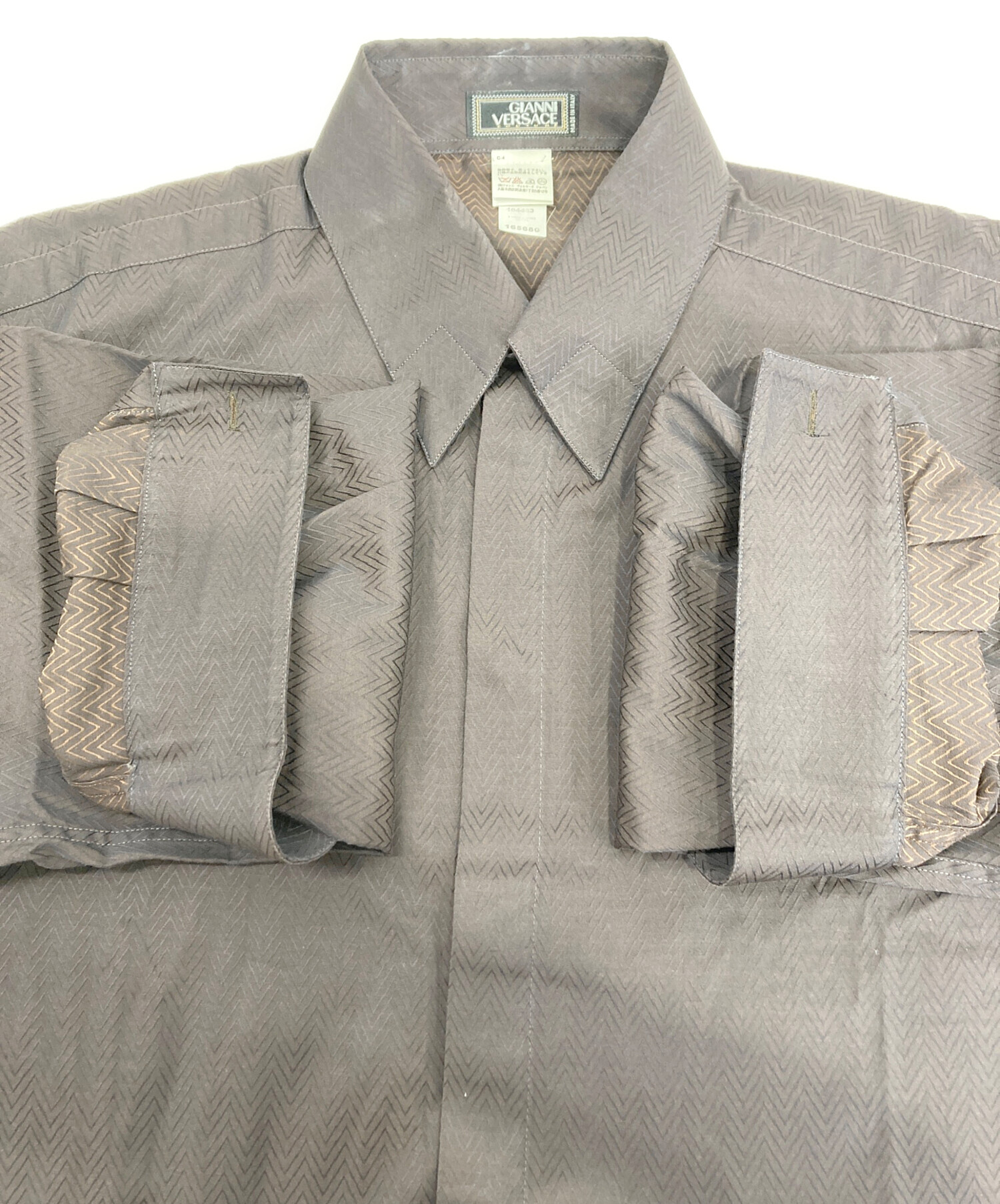 ヴェルサーチ VERSACE 長袖シャツ メンズ 52 VERSACE JEANS COUTURE