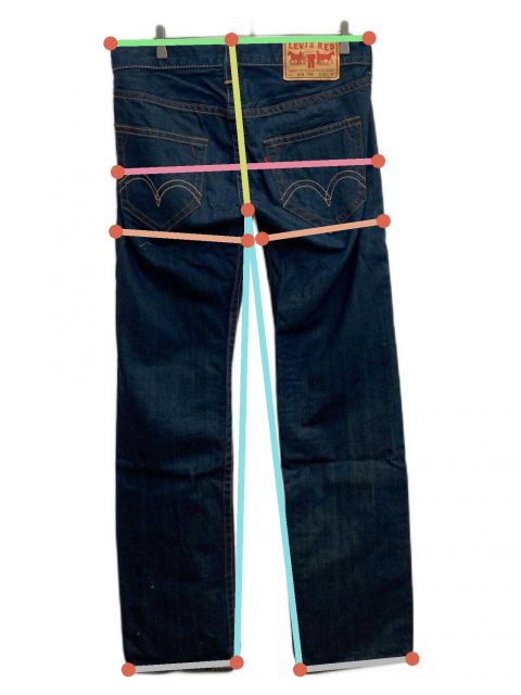 中古・古着通販】LEVI'S RED (リーバイス レッド) デニムパンツ