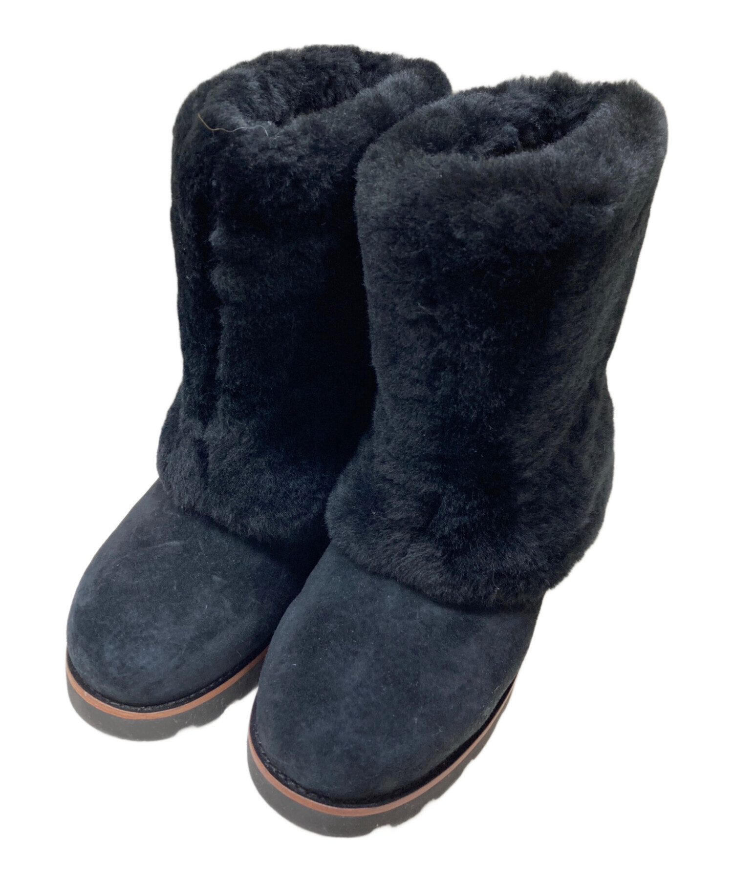 UGG ブラックムートン　8 25センチ　未使用 UGG Australia（アグオーストラリア） 「UGG」 ムートンブーツ 25cm