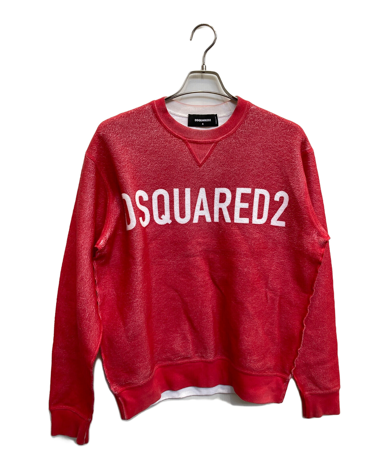 中古・古着通販】DSQUARED2 (ディースクエアード) スウェット レッド 