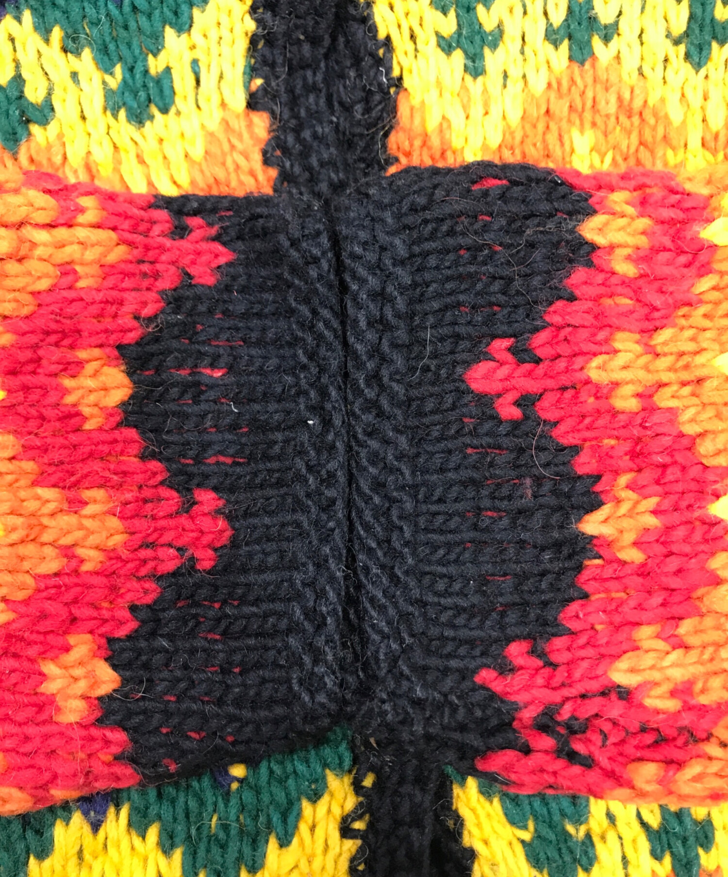 中古・古着通販】PACHAMAMA (パチャママ) ニットカーディガン マルチ