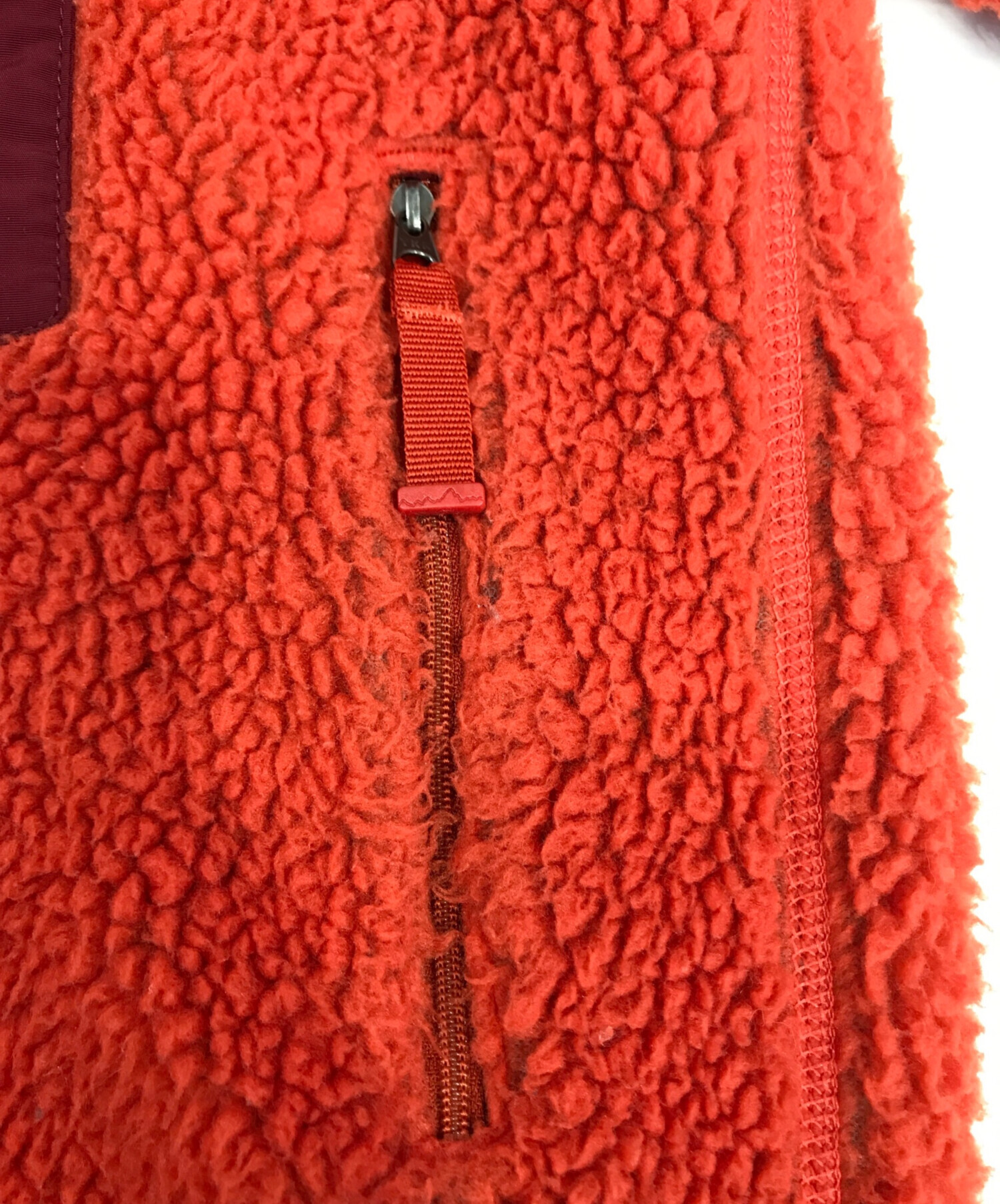 中古・古着通販】Patagonia (パタゴニア) フリースジャケット オレンジ  