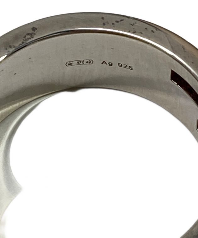中古・古着通販】GUCCI (グッチ) リング シルバー サイズ:15号(16号