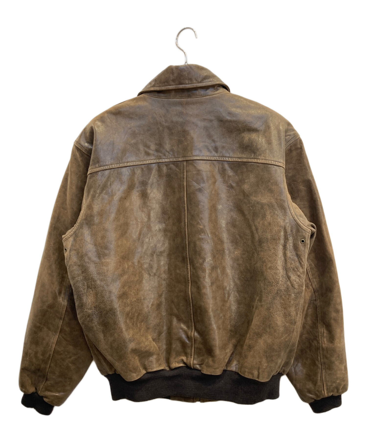 A2タイプ　フライトジャケット（エルエルビーン） Deadstock L エルエルビーン A-2 レザージャケット Thinsulate中綿