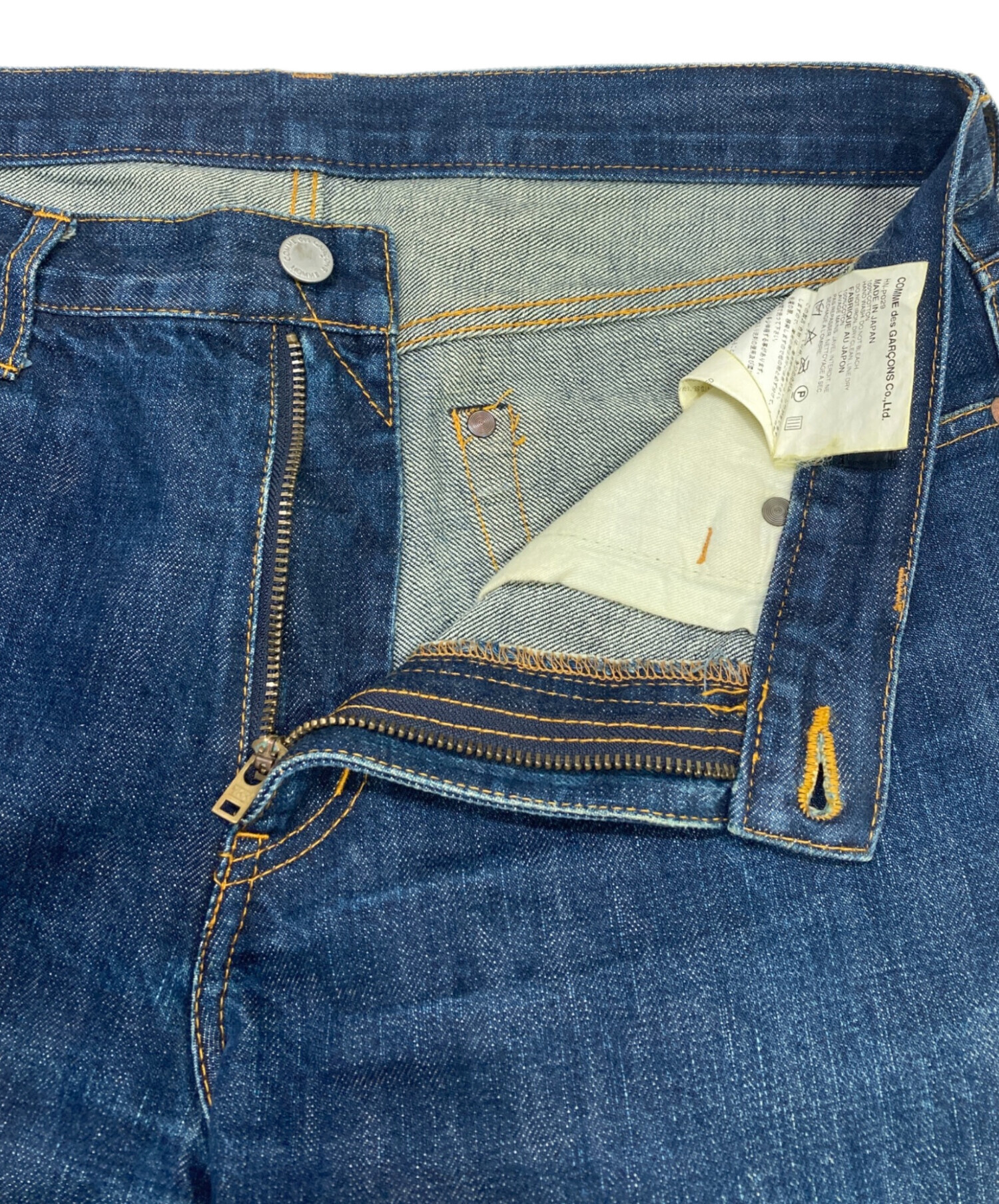 COMME des GARCONS HOMME デカオム ウォッシュデニムパンツ COMME des