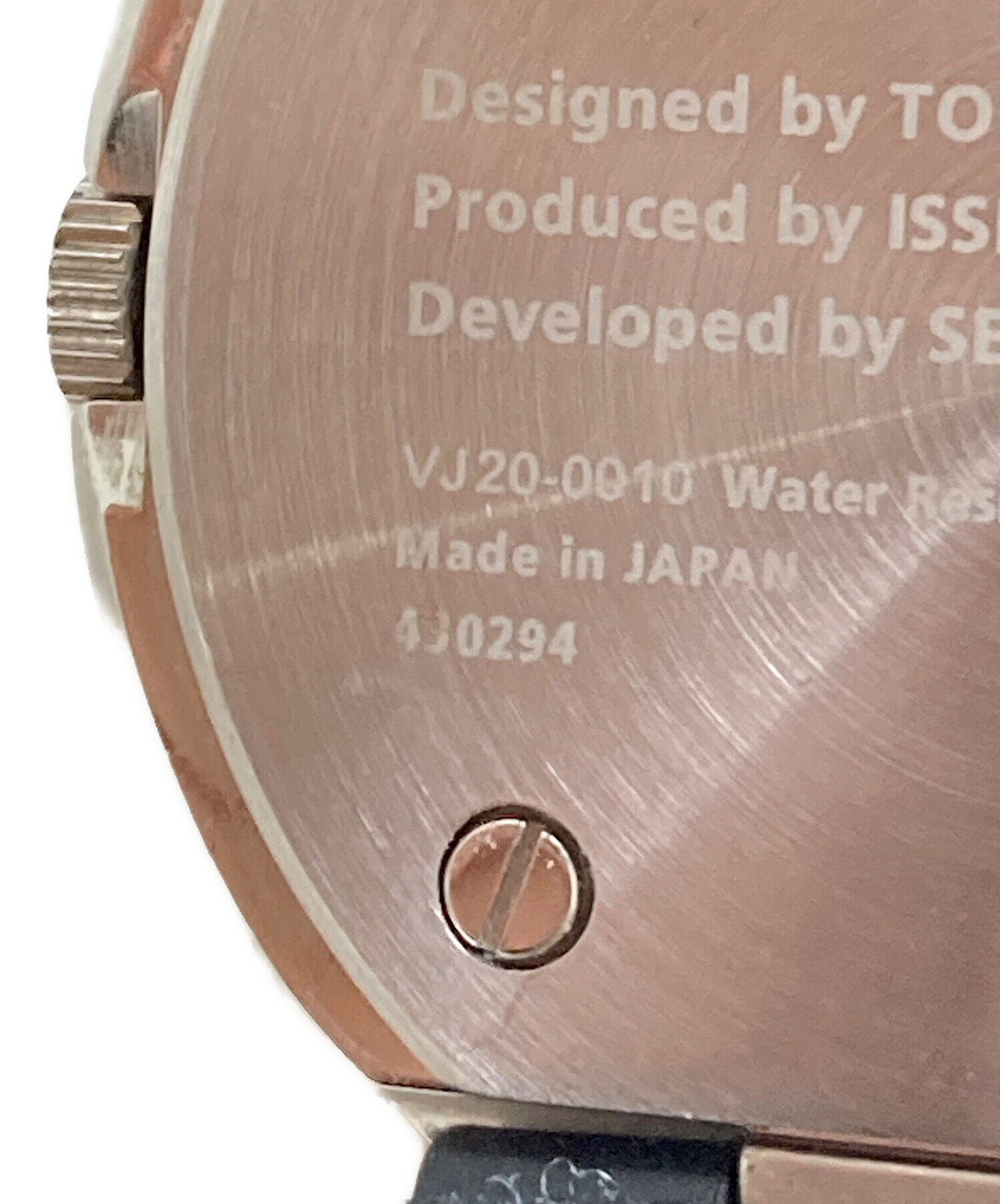 中古・古着通販】ISSEY MIYAKE (イッセイミヤケ) 腕時計 シルバー 